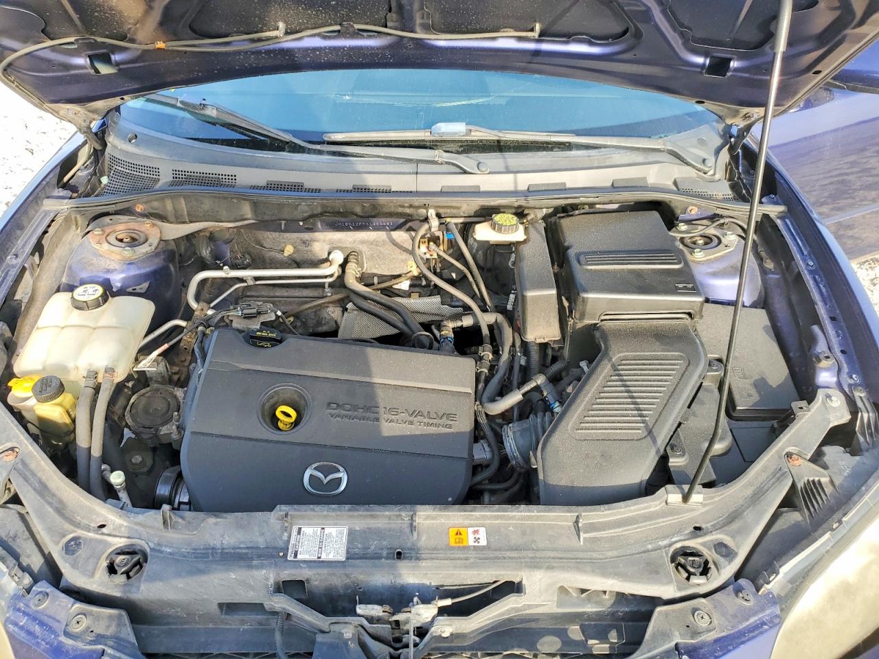 2006 Mazda 3 I Blue vin: JM1BK12F761400683