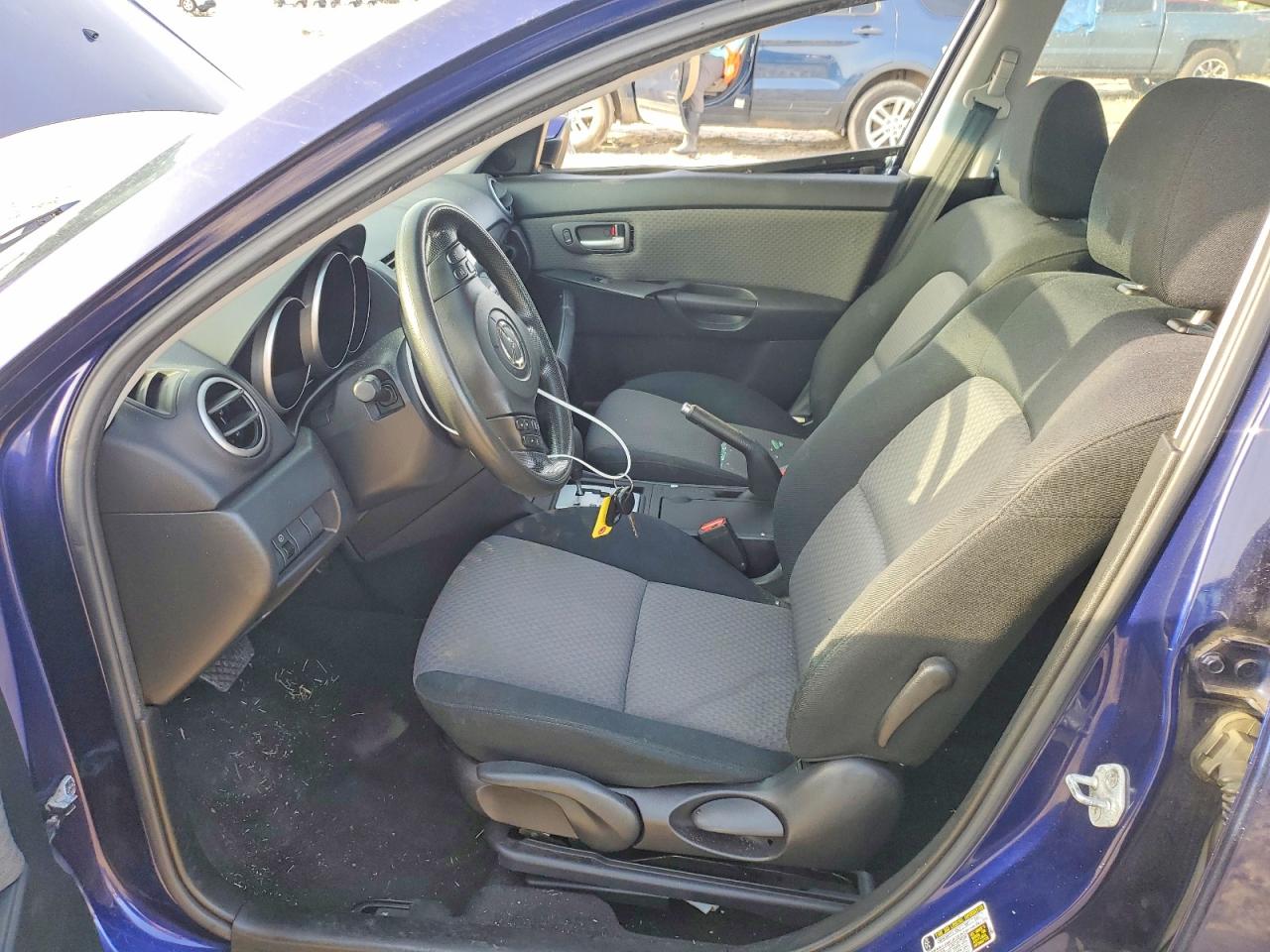 2006 Mazda 3 I Blue vin: JM1BK12F761400683