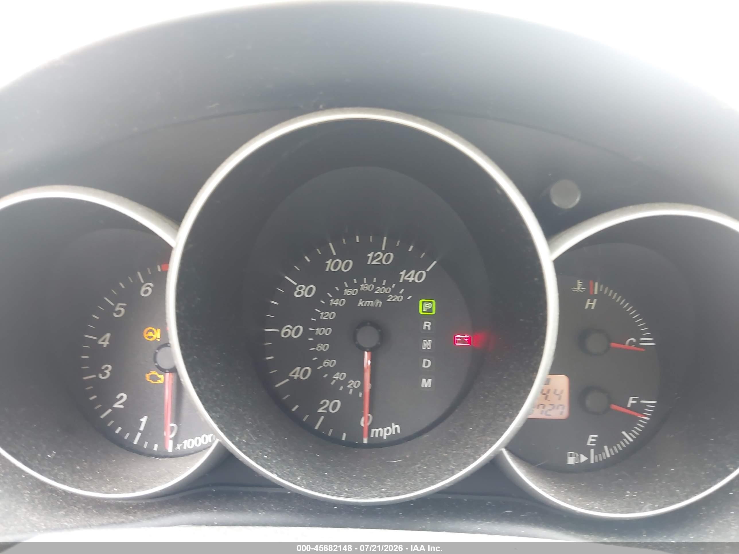 2006 Mazda Mazda3 I Dark Blue vin: JM1BK12F761511931