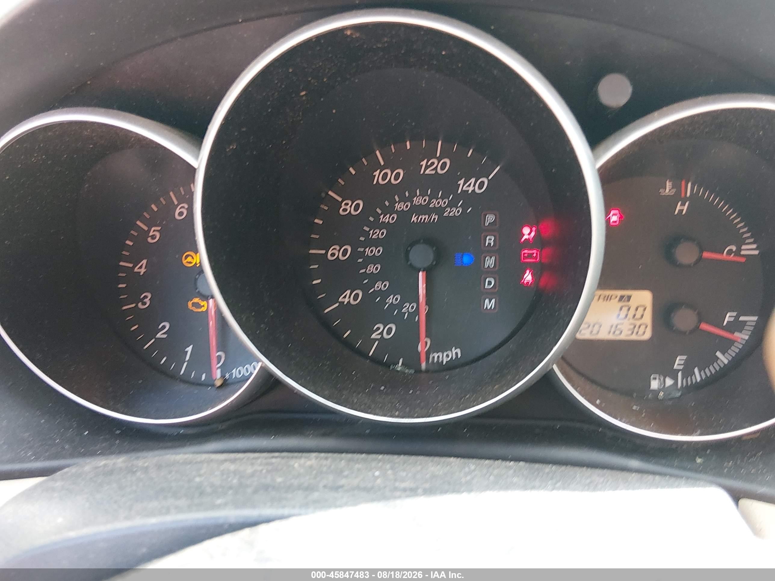 2006 Mazda Mazda3 I White vin: JM1BK12F761541267