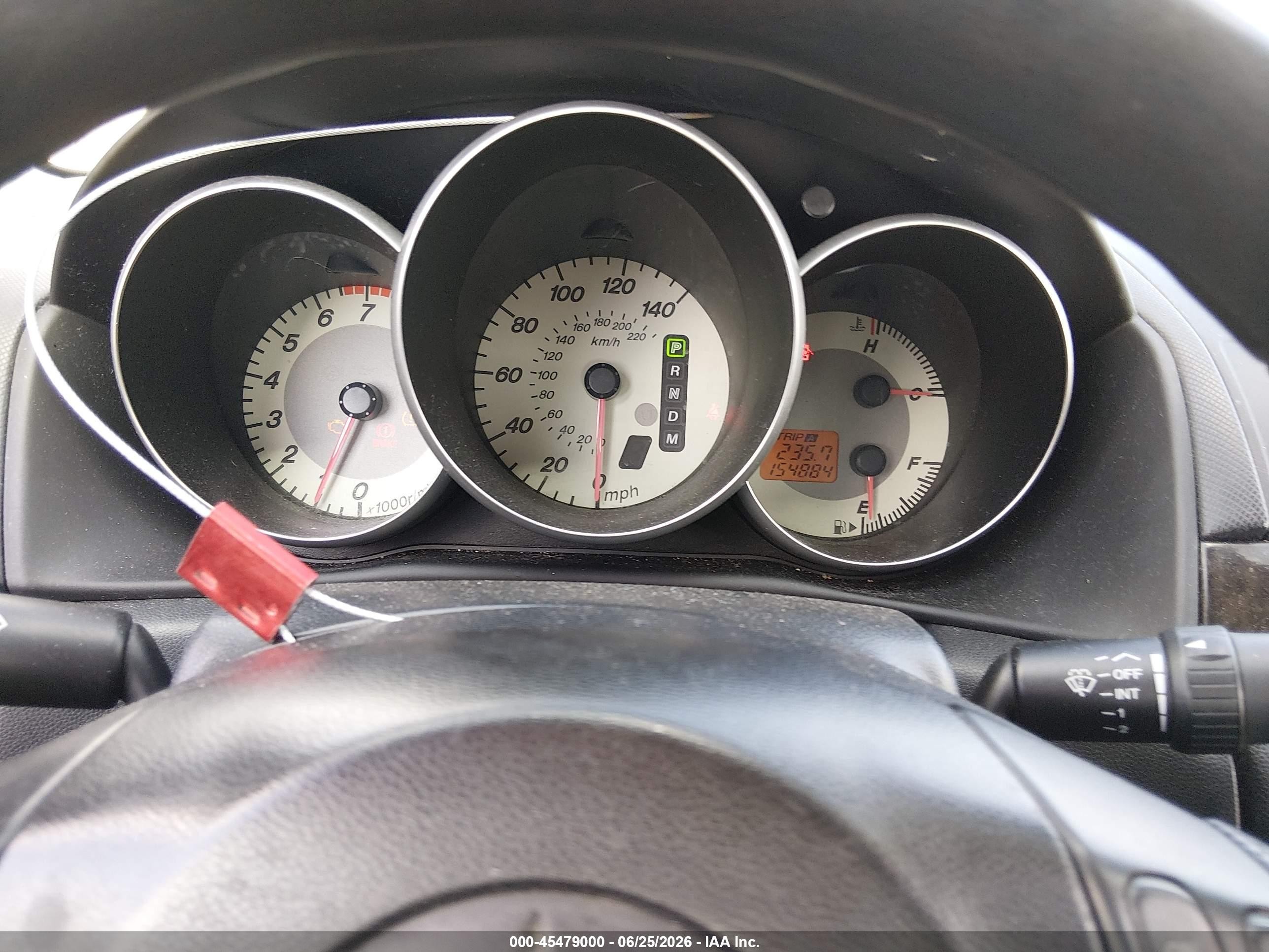 2007 Mazda Mazda3 I Black vin: JM1BK12F771734813