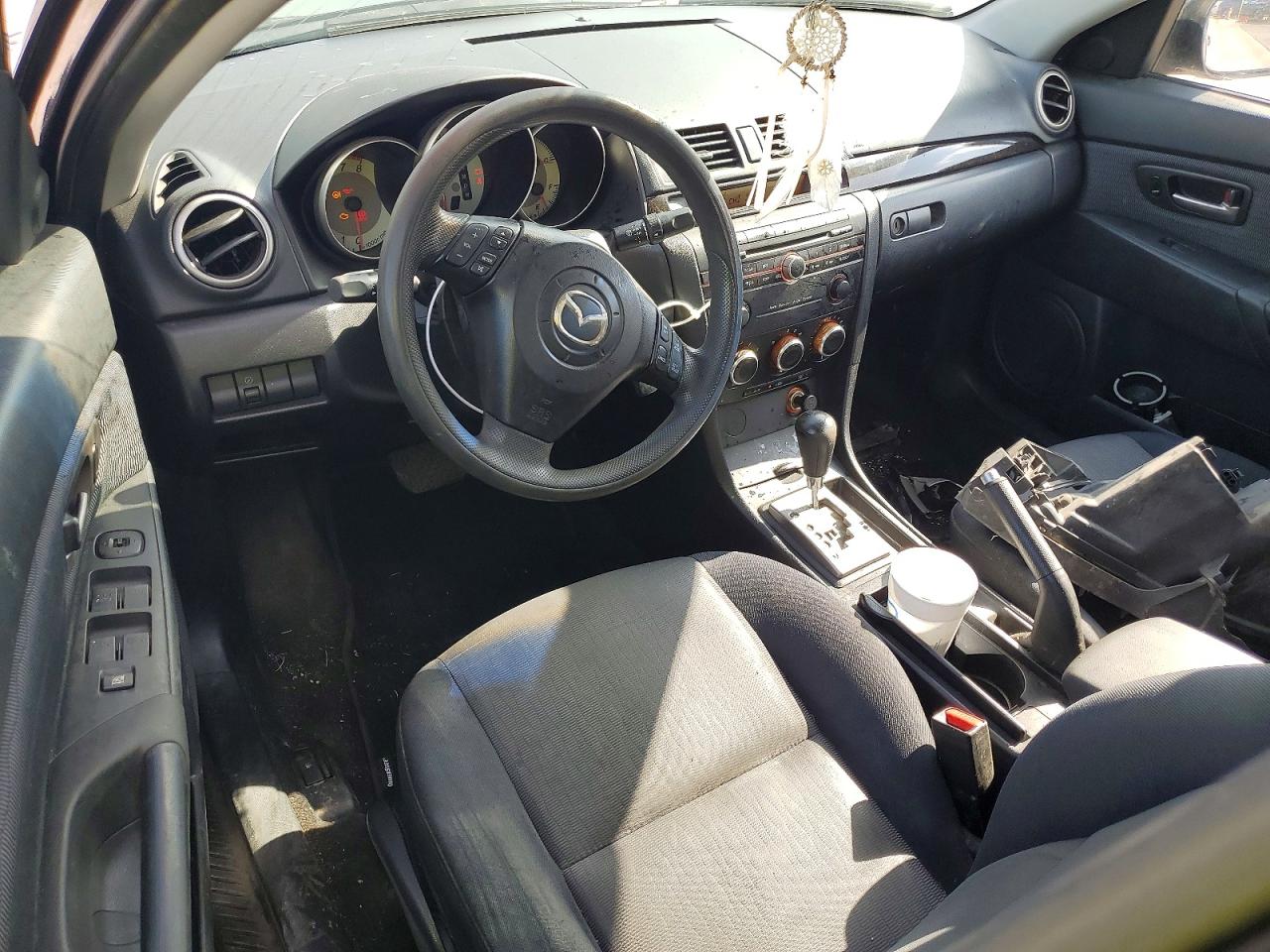 2008 Mazda 3 I Black vin: JM1BK12F781797086