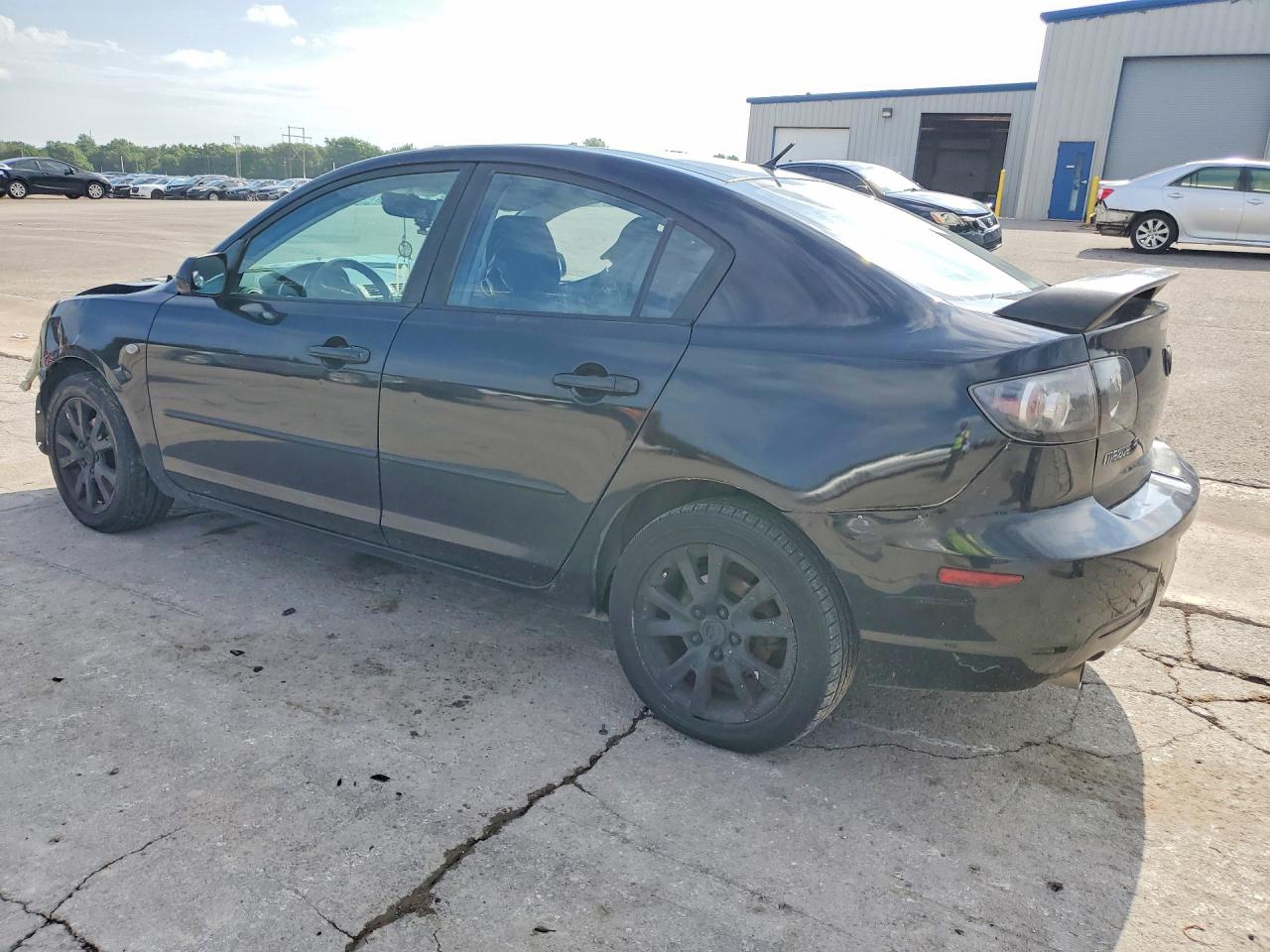2008 Mazda 3 I Black vin: JM1BK12F781797086
