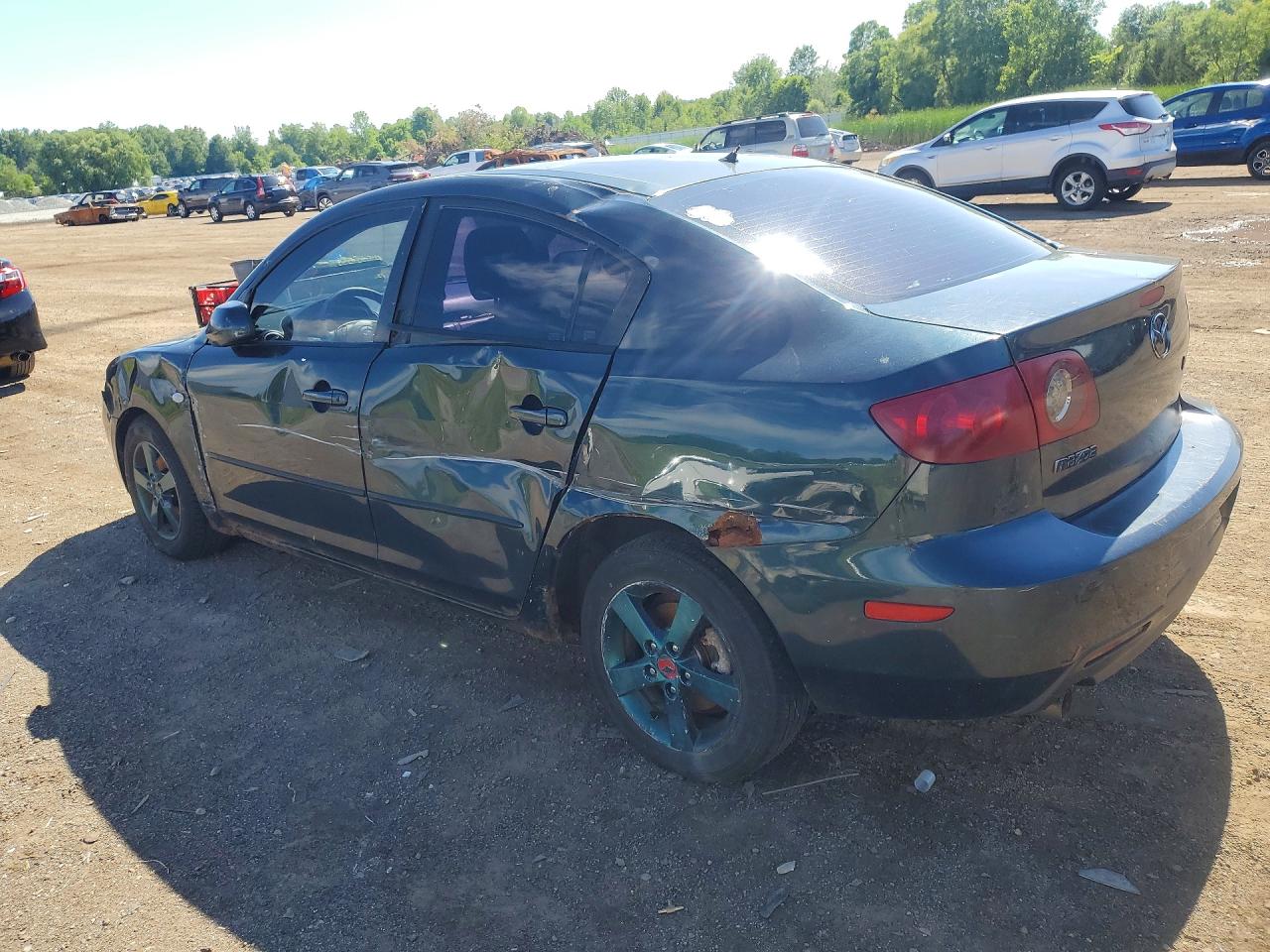 2004 Mazda 3 I Черный vin: JM1BK12F841215619