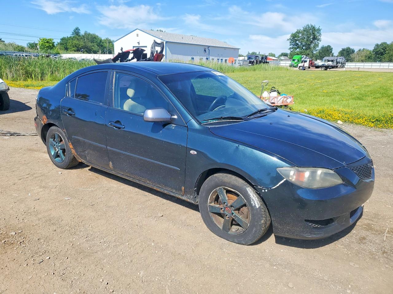 2004 Mazda 3 I Черный vin: JM1BK12F841215619