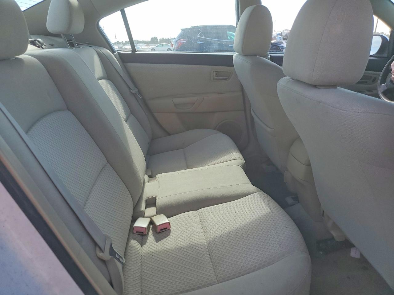 2006 Mazda 3 I White vin: JM1BK12F861443106
