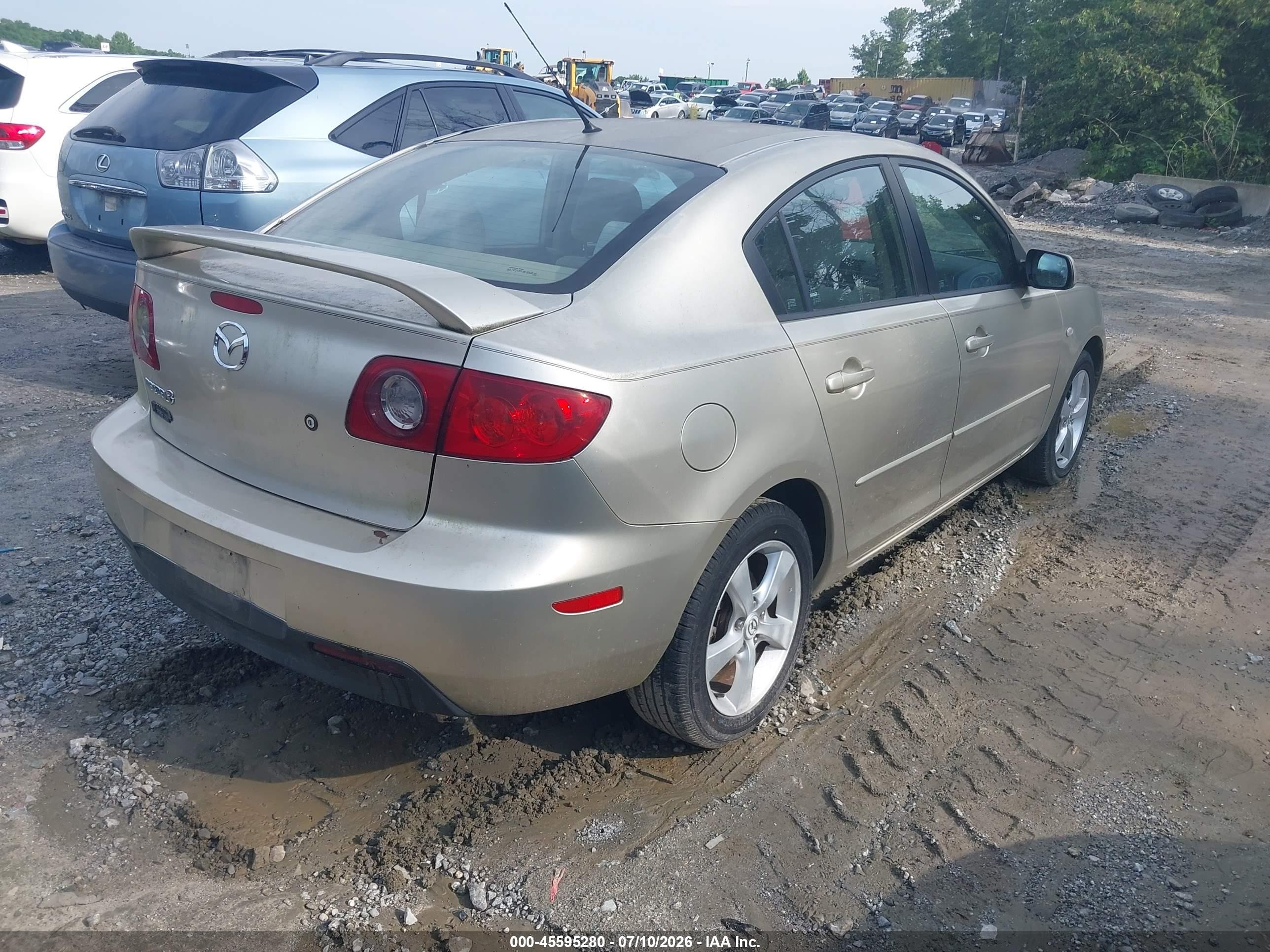 2006 Mazda Mazda3 I Touring Tan vin: JM1BK12F861463744