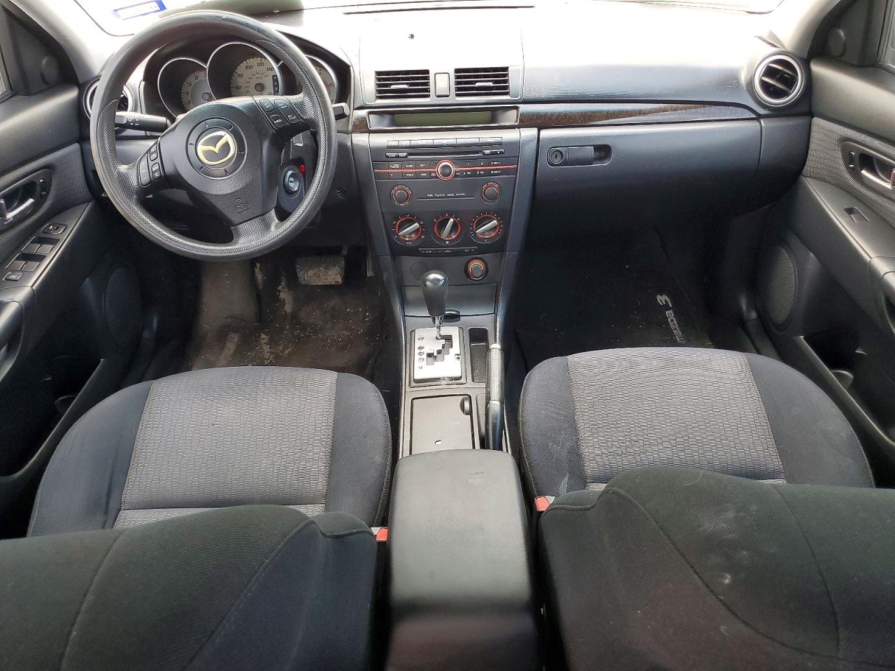 2007 Mazda 3 I Silver vin: JM1BK12F871650483