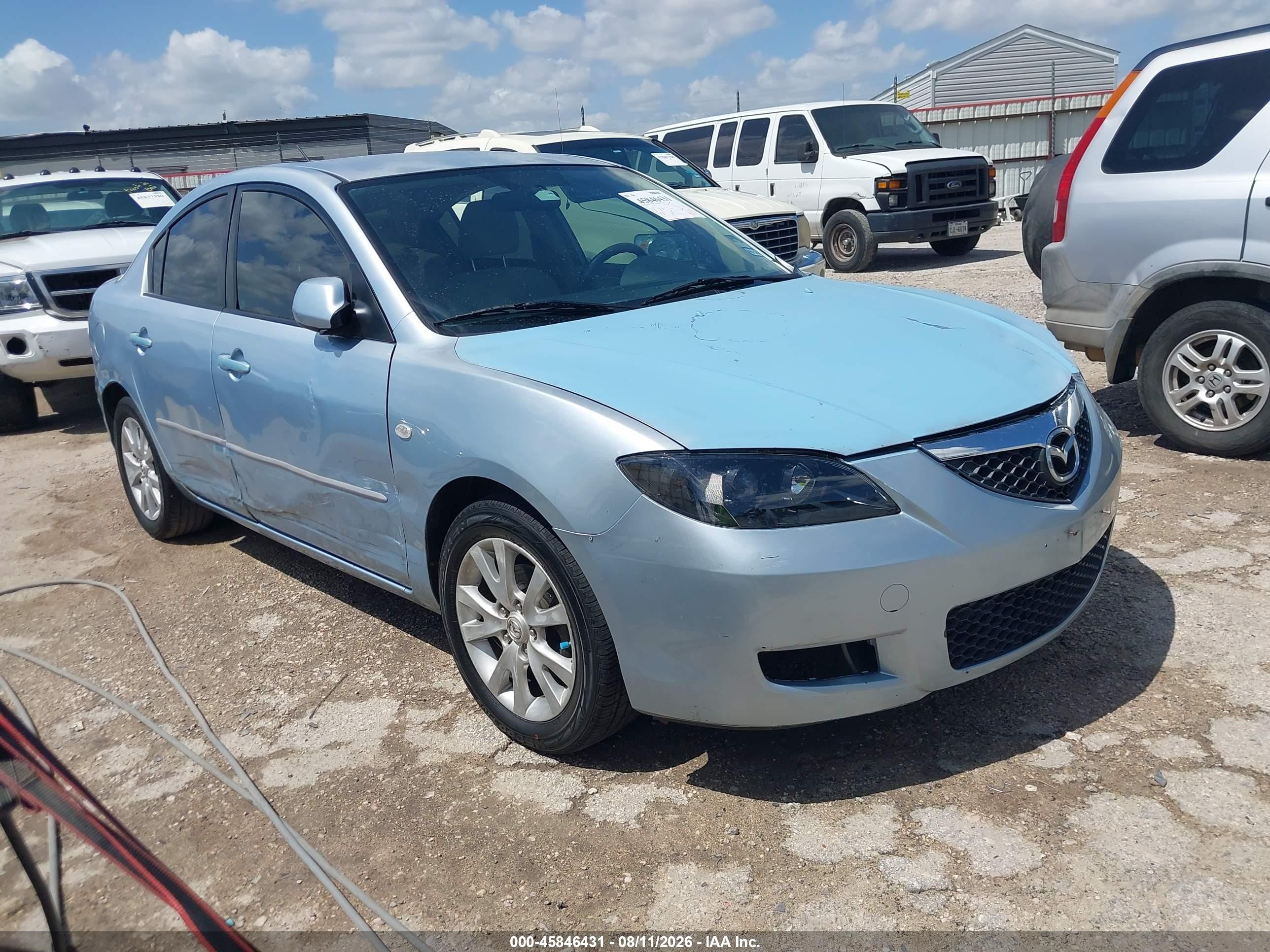 2007 Mazda Mazda3 I Silver vin: JM1BK12F871731449