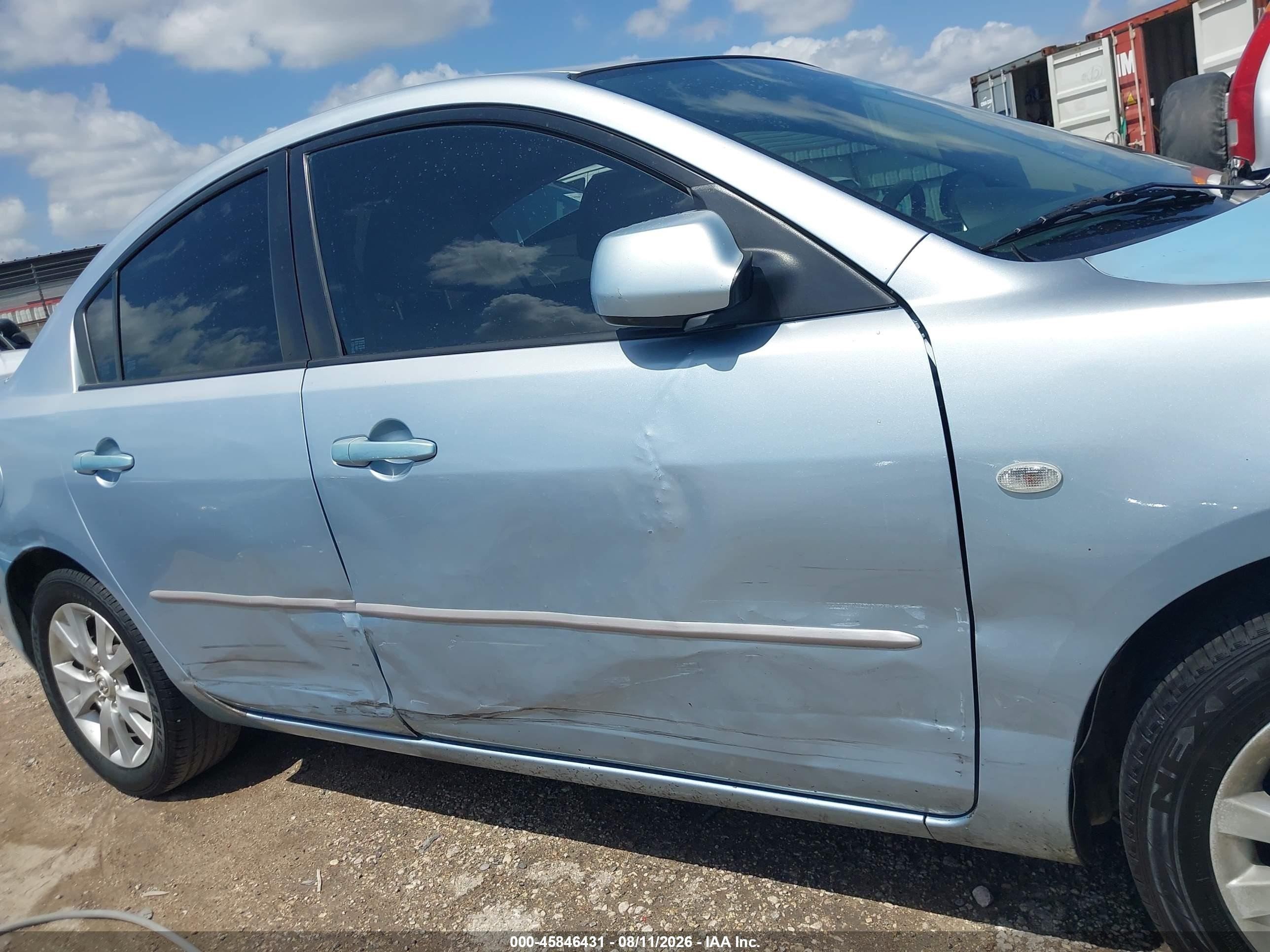2007 Mazda Mazda3 I Silver vin: JM1BK12F871731449