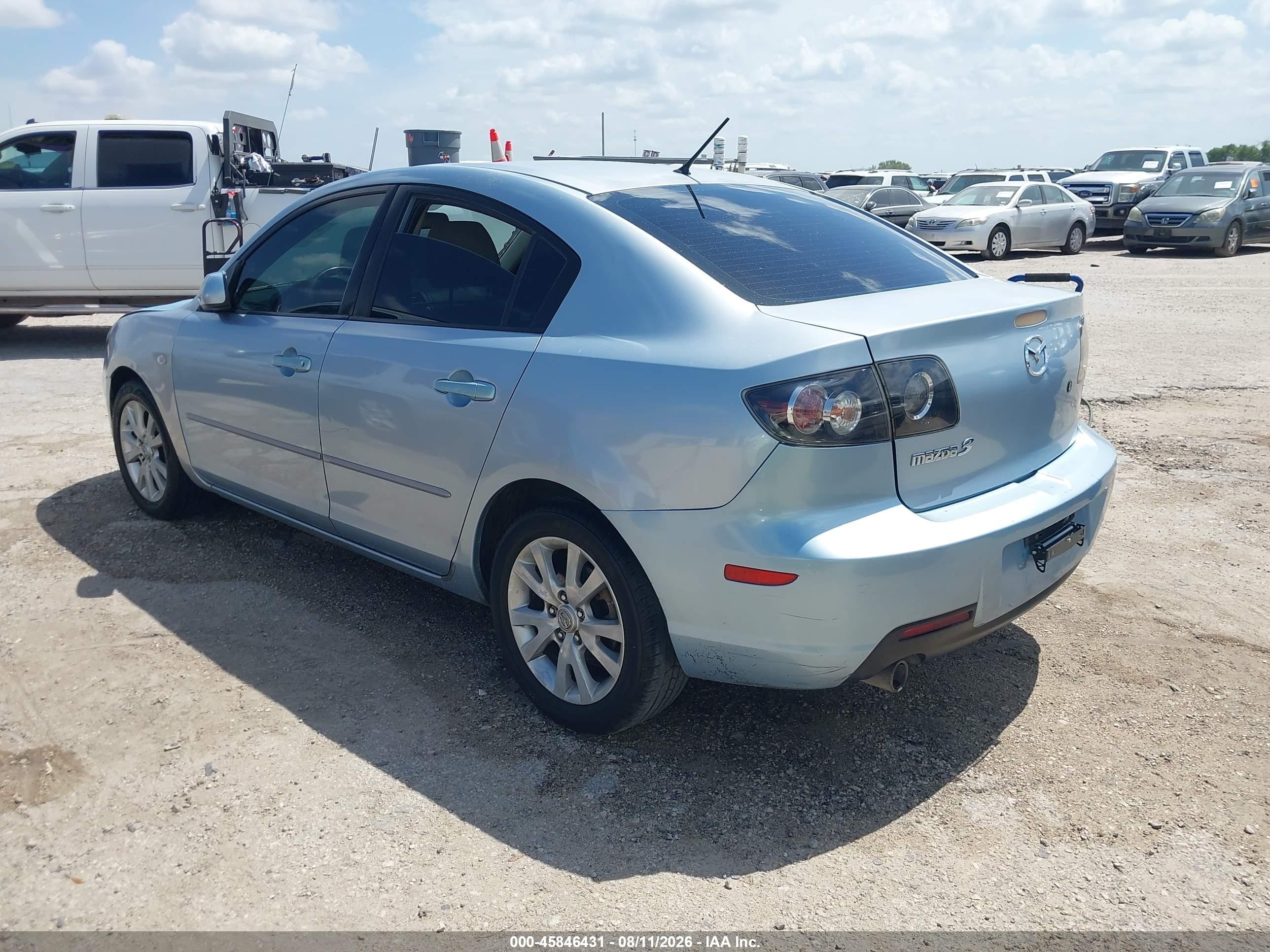 2007 Mazda Mazda3 I Silver vin: JM1BK12F871731449
