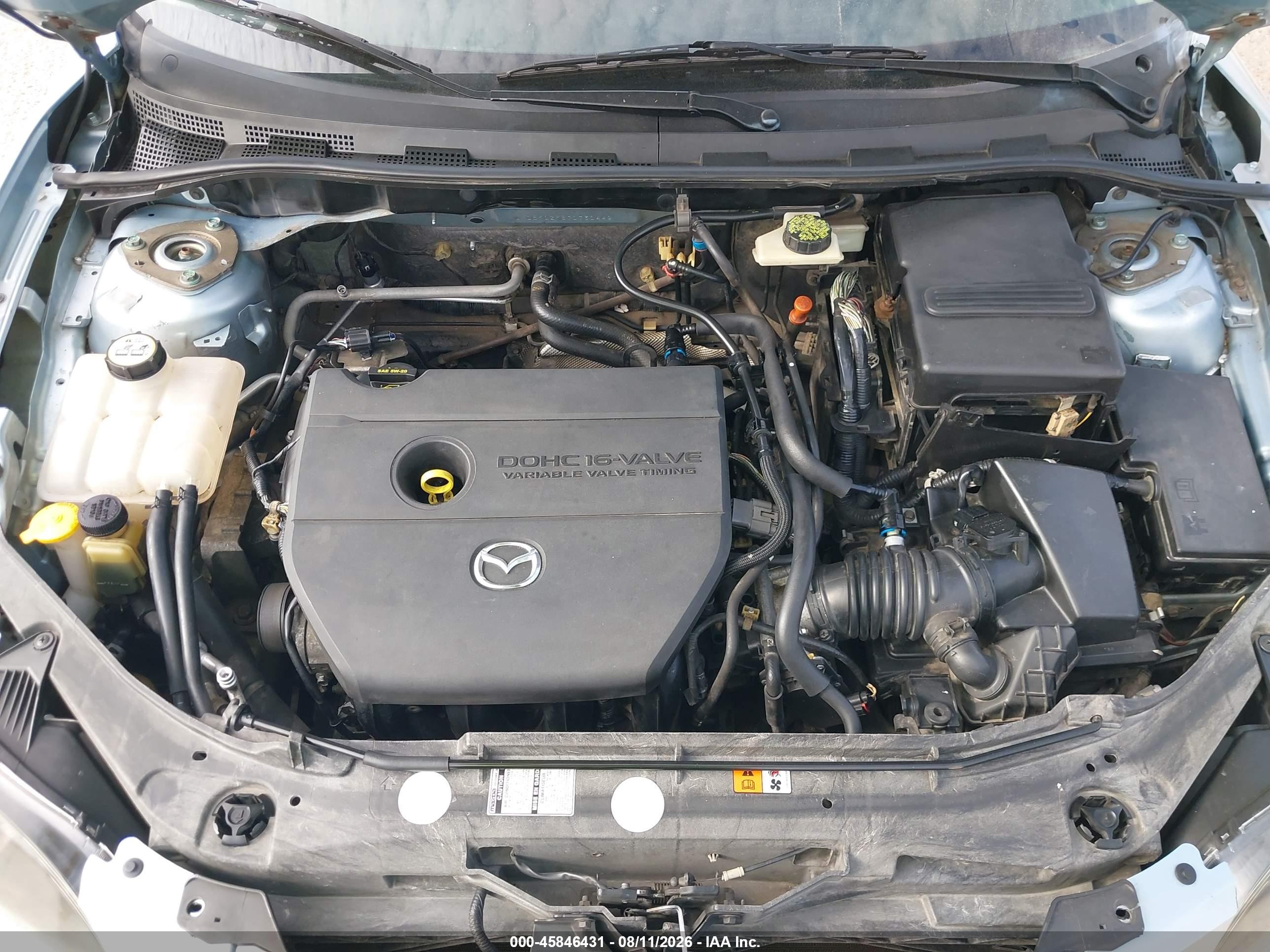 2007 Mazda Mazda3 I Silver vin: JM1BK12F871731449