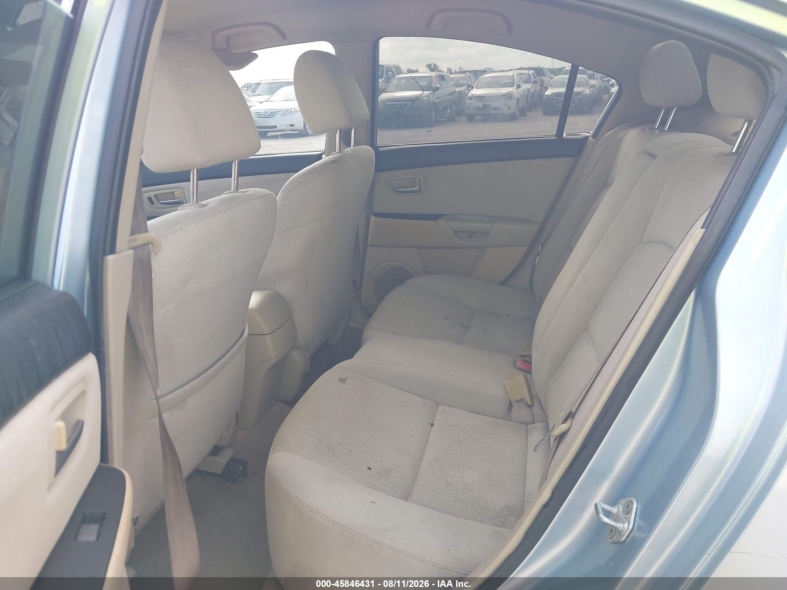 2007 Mazda Mazda3 I Silver vin: JM1BK12F871731449
