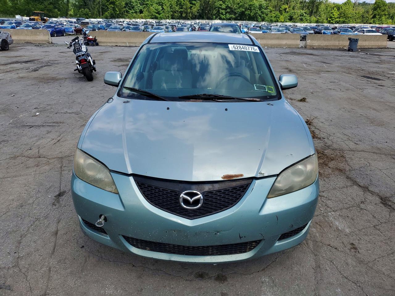 2004 Mazda 3 I Turquoise vin: JM1BK12F941167550