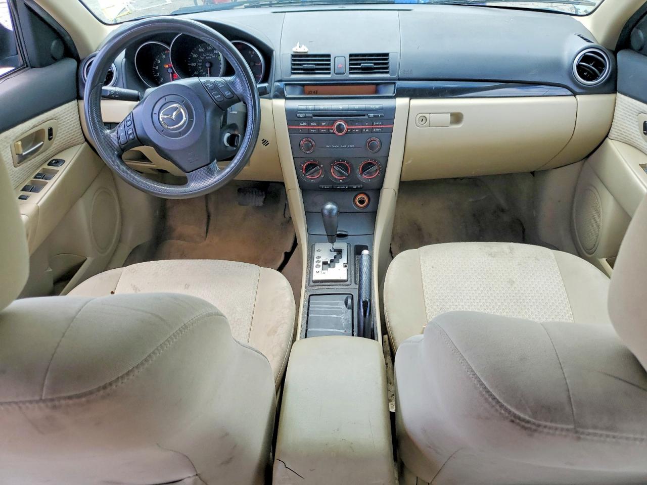 2004 Mazda 3 I Turquoise vin: JM1BK12F941167550