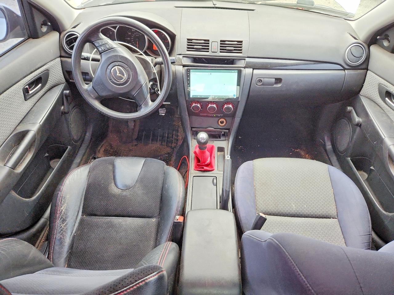 2004 Mazda 3 I Silver vin: JM1BK12F941175132