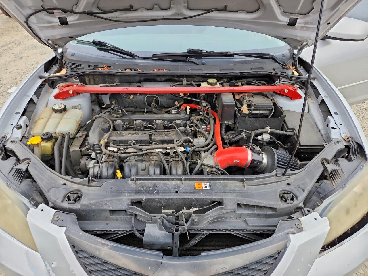 2004 Mazda 3 I Silver vin: JM1BK12F941175132