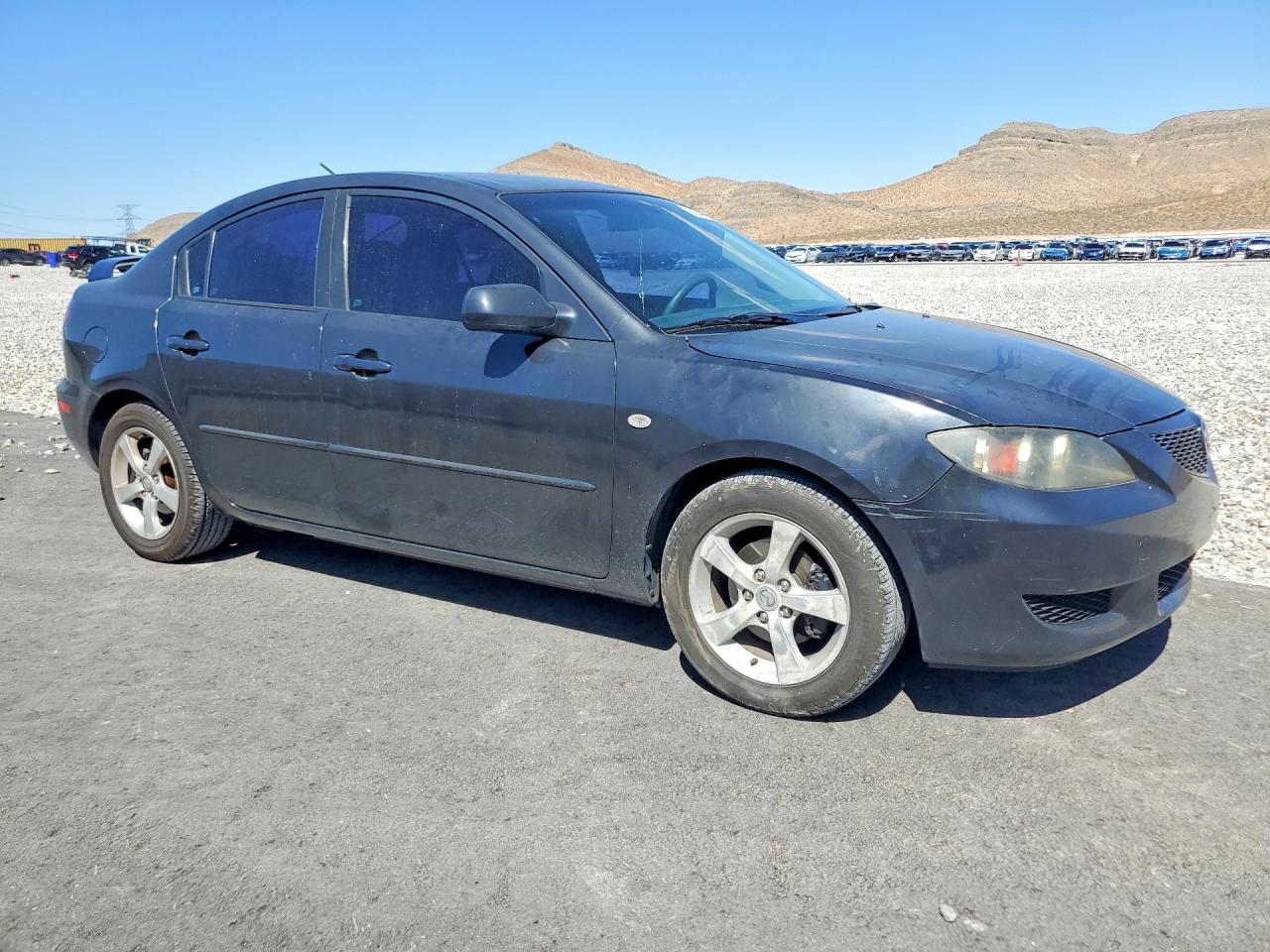 2005 Mazda 3 I Black vin: JM1BK12F951247433