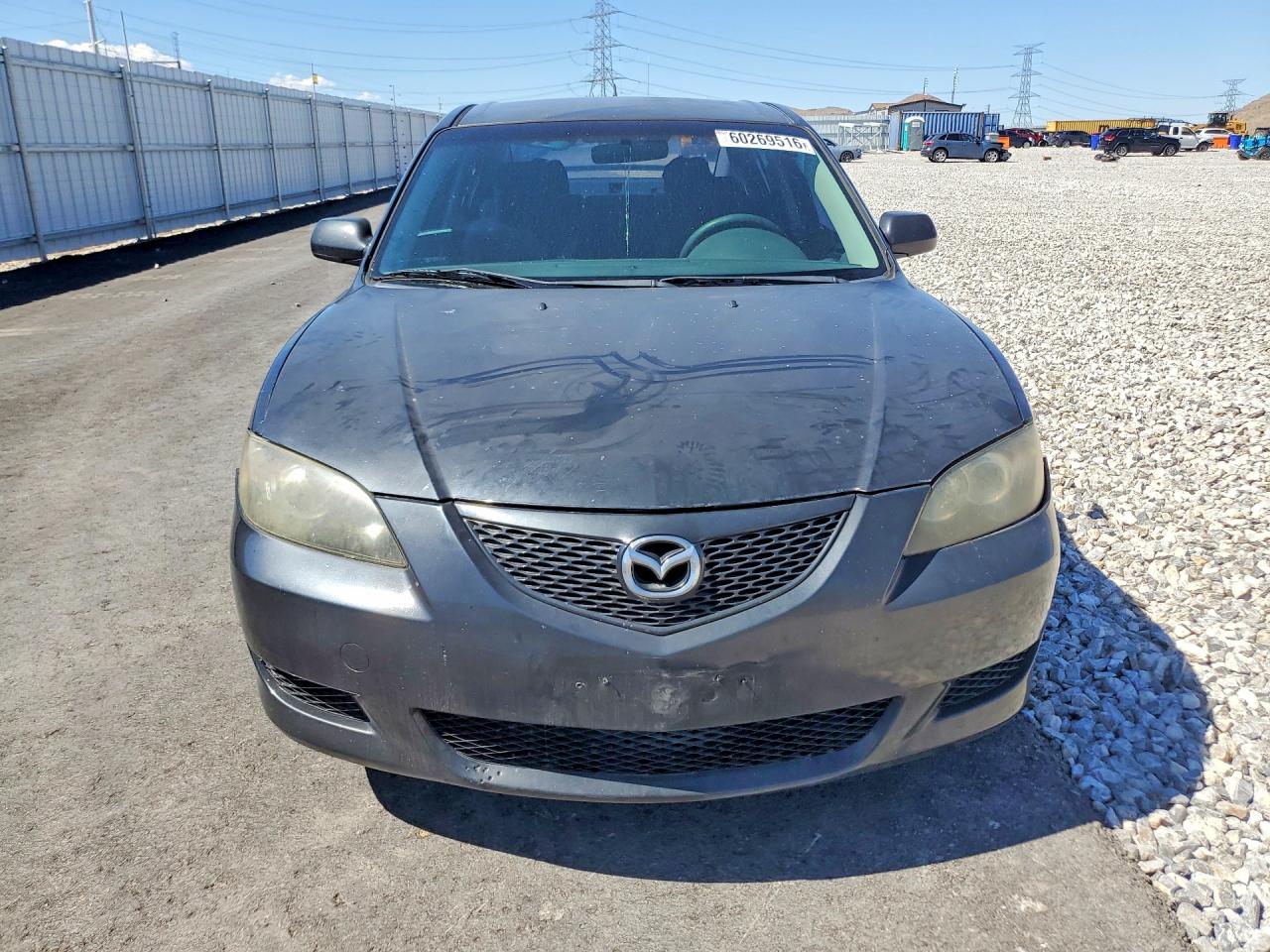 2005 Mazda 3 I Black vin: JM1BK12F951247433