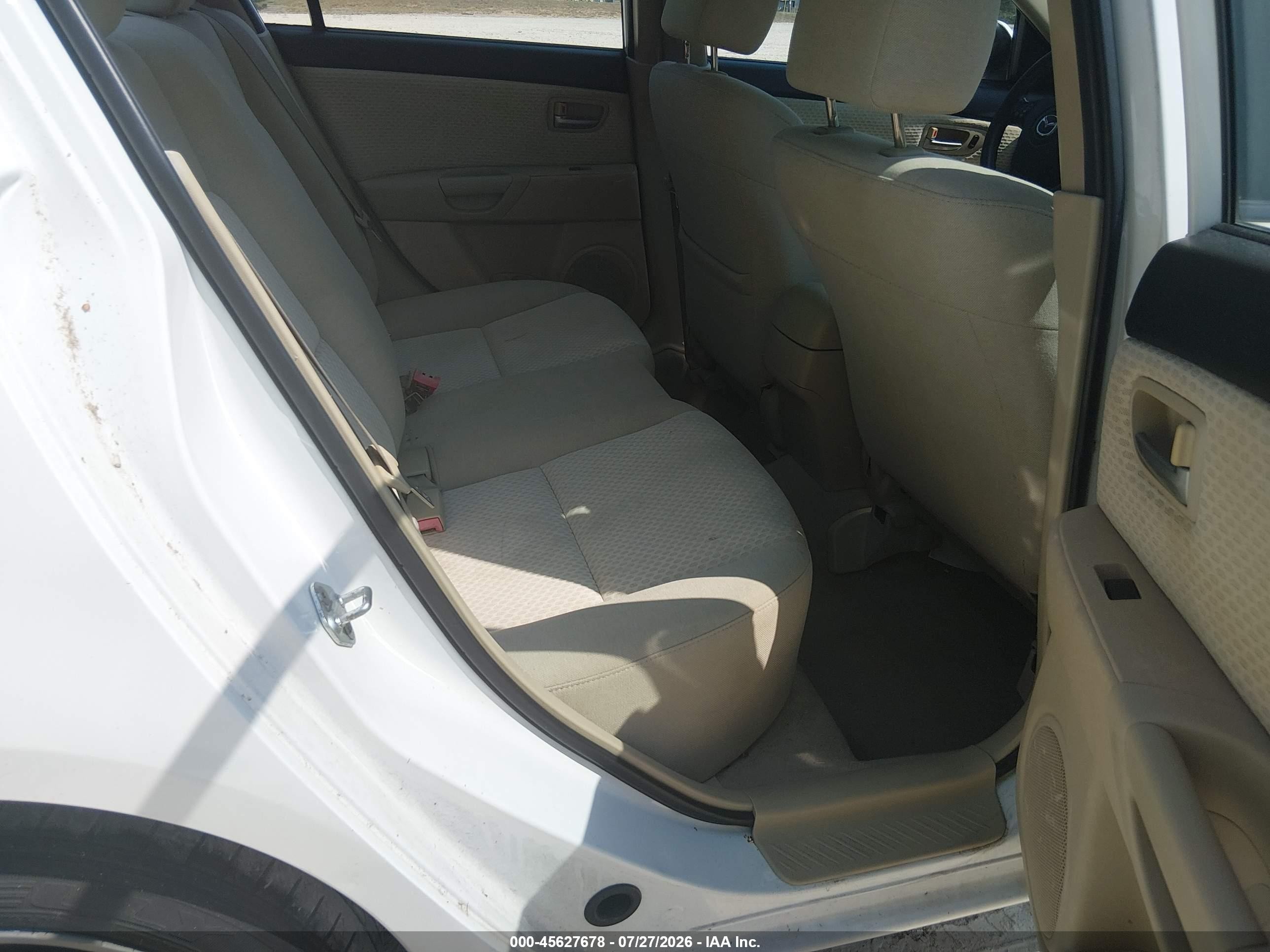 2006 Mazda Mazda3 I Touring White vin: JM1BK12F961413337