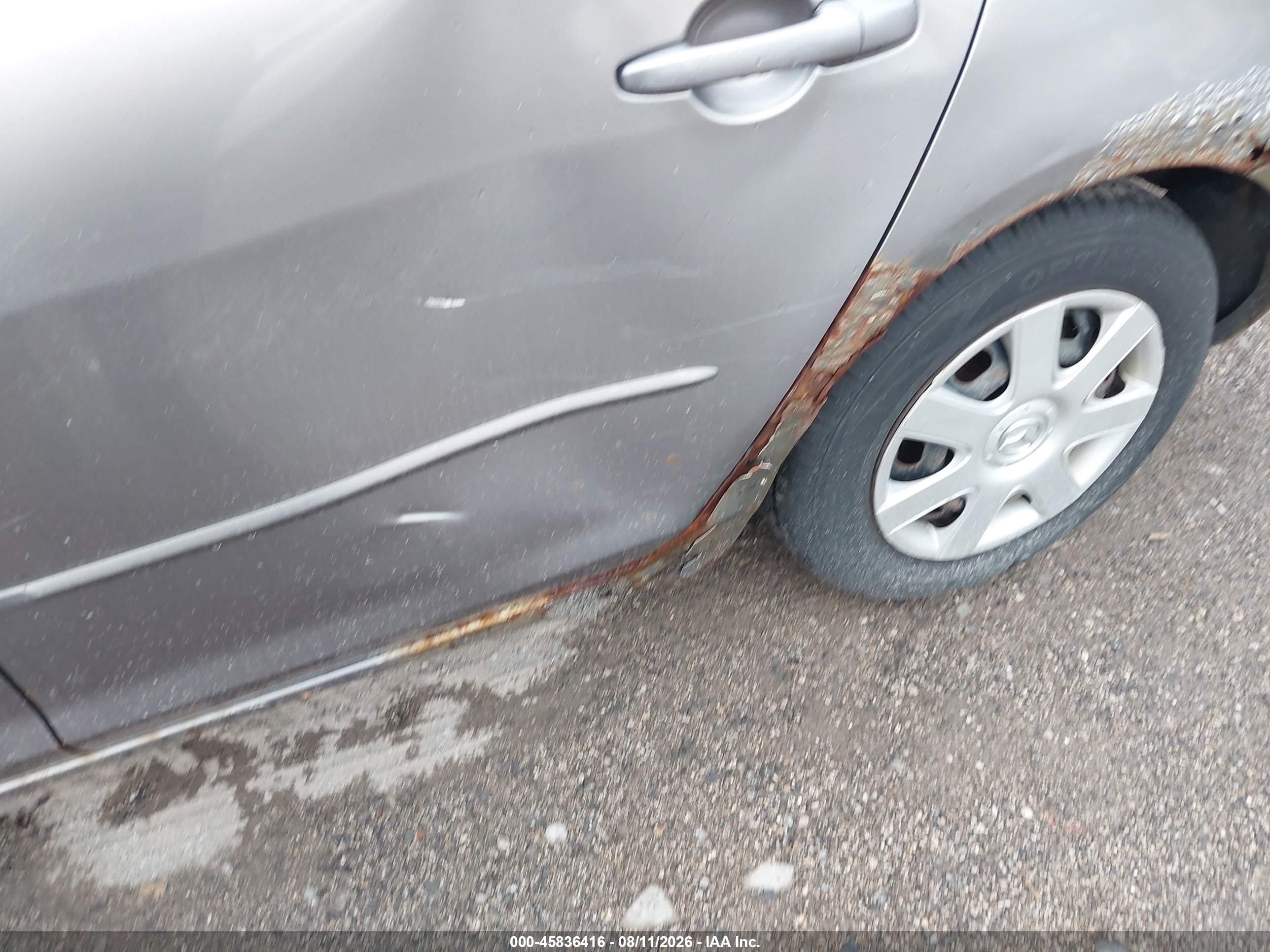 2006 Mazda Mazda3 I Серый vin: JM1BK12F961427173