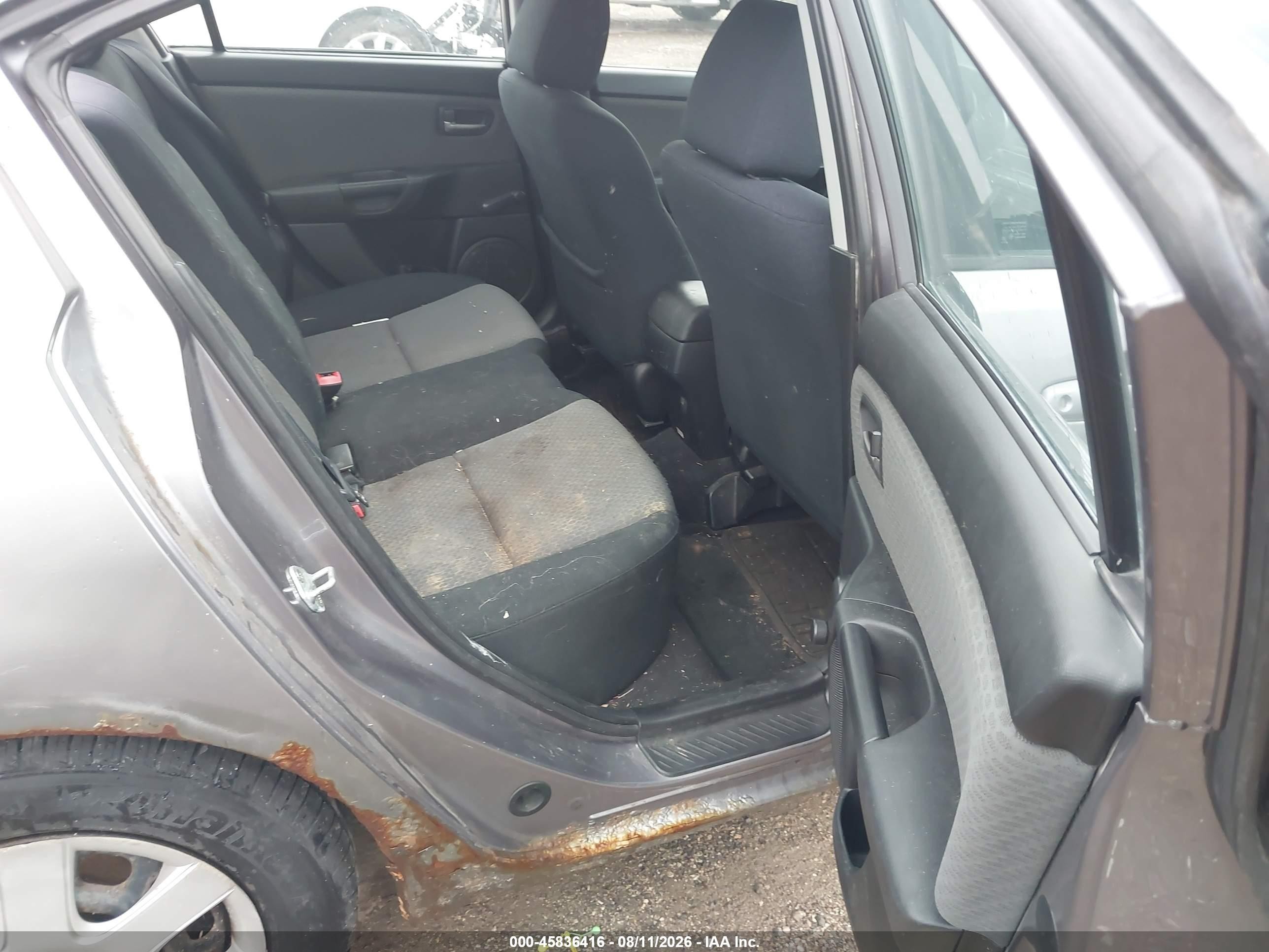 2006 Mazda Mazda3 I Серый vin: JM1BK12F961427173