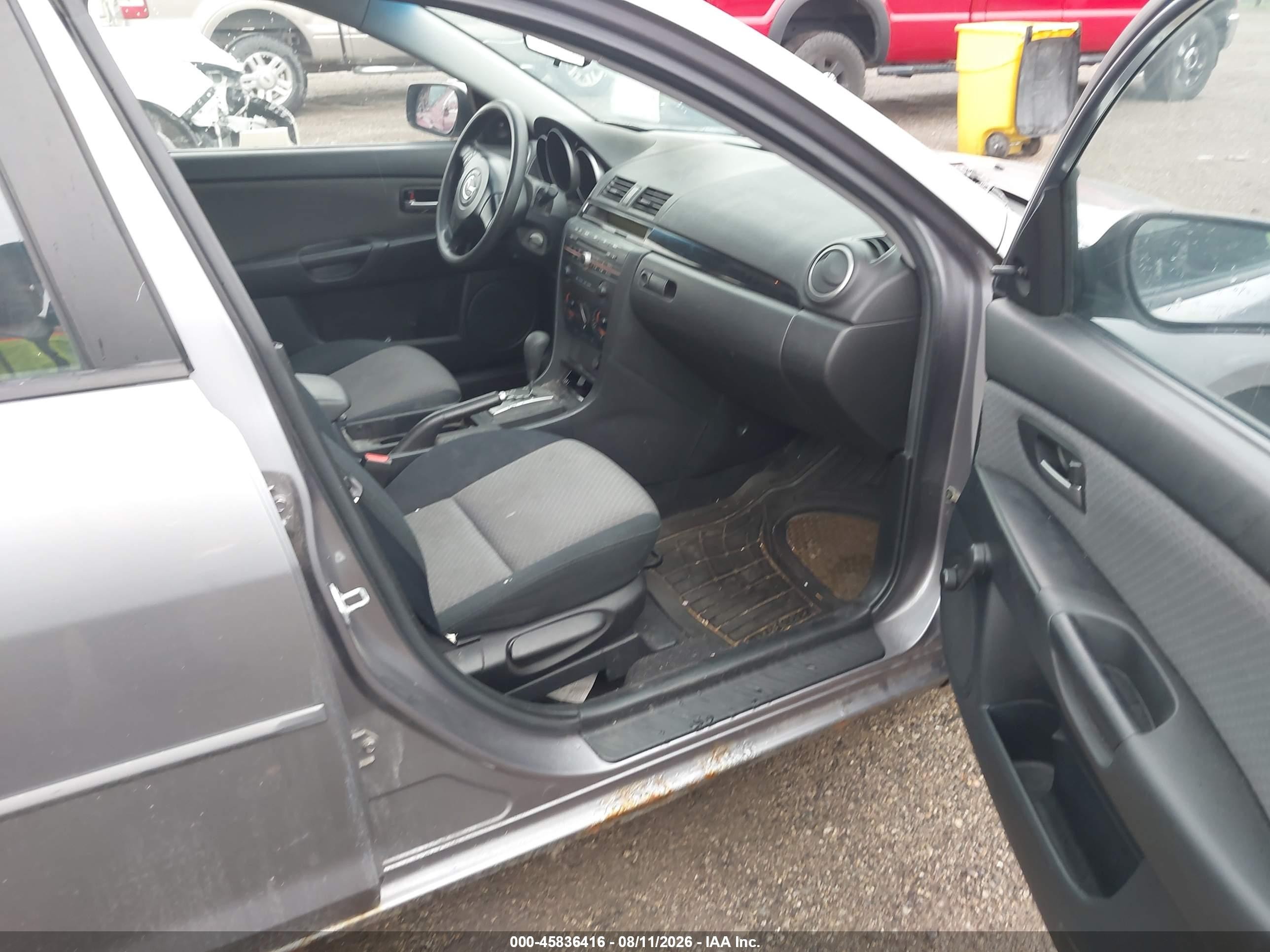 2006 Mazda Mazda3 I Серый vin: JM1BK12F961427173