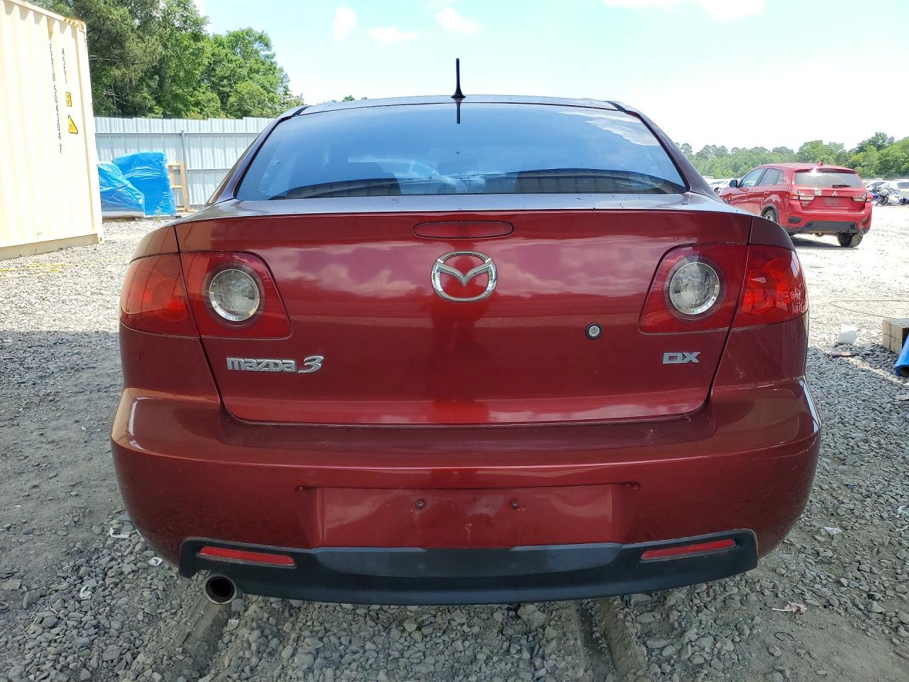 2006 Mazda 3 I Orange vin: JM1BK12F961535843