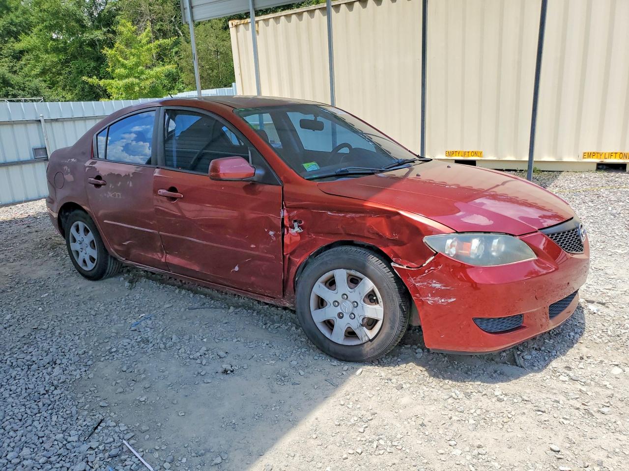 2006 Mazda 3 I Orange vin: JM1BK12F961535843