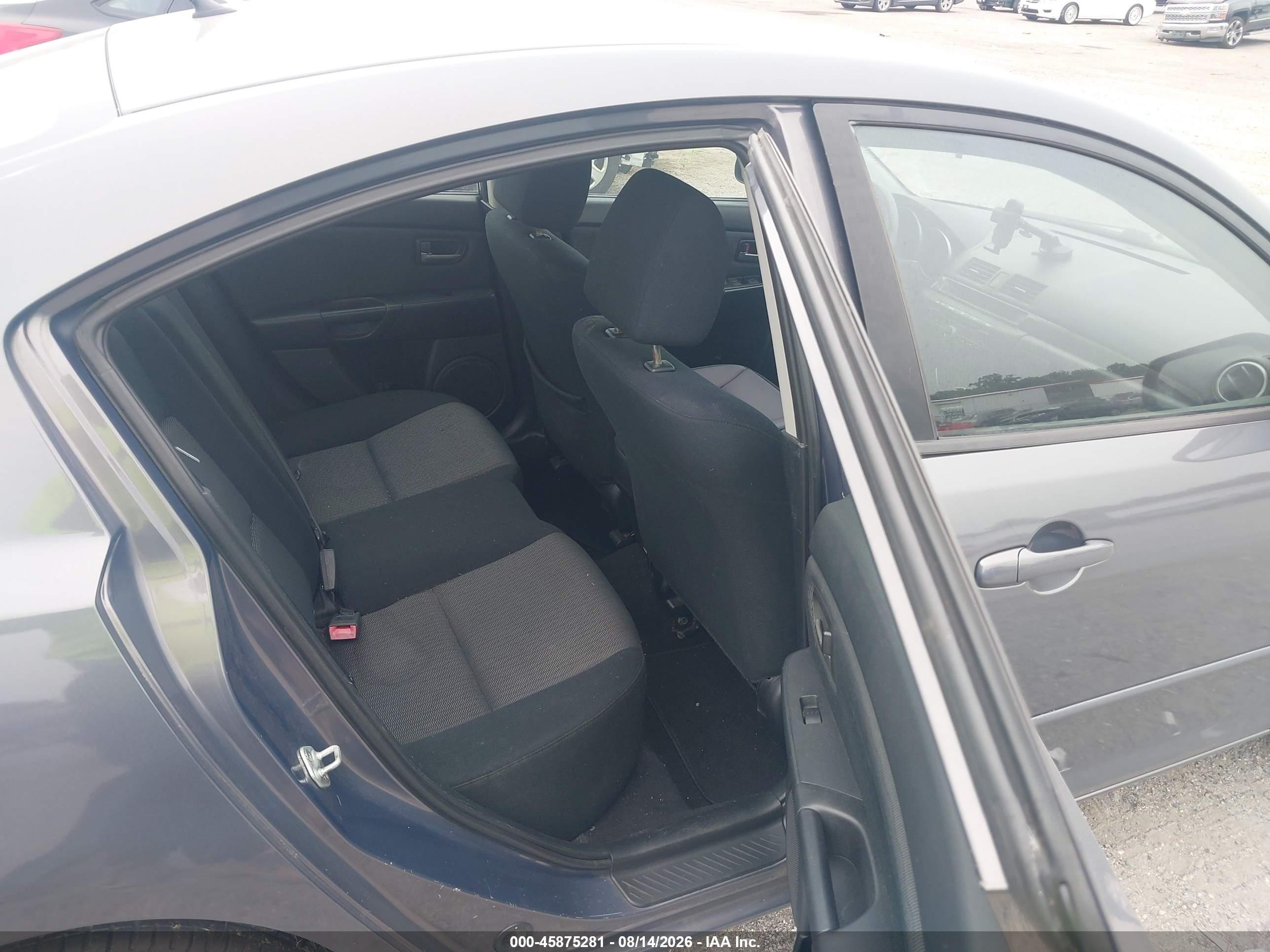 2007 Mazda Mazda3 I Gray vin: JM1BK12F971653862
