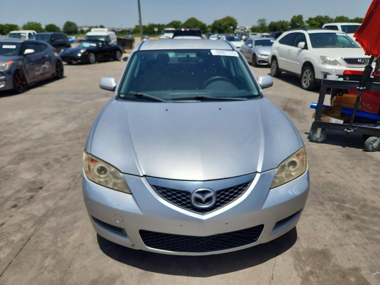 2007 Mazda 3 I Серебряный vin: JM1BK12F971719181