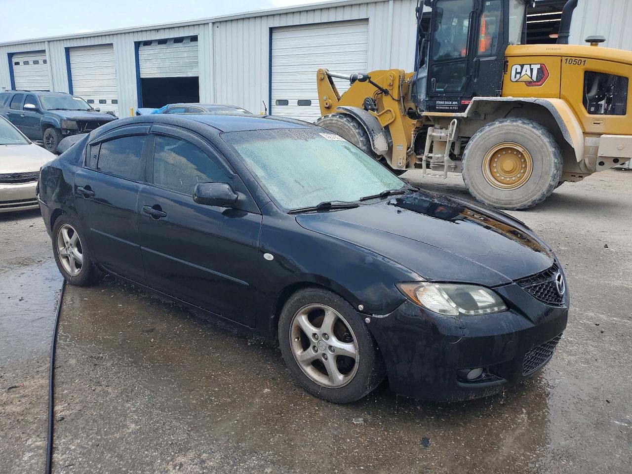 2008 Mazda 3 I Blue vin: JM1BK12F981841069