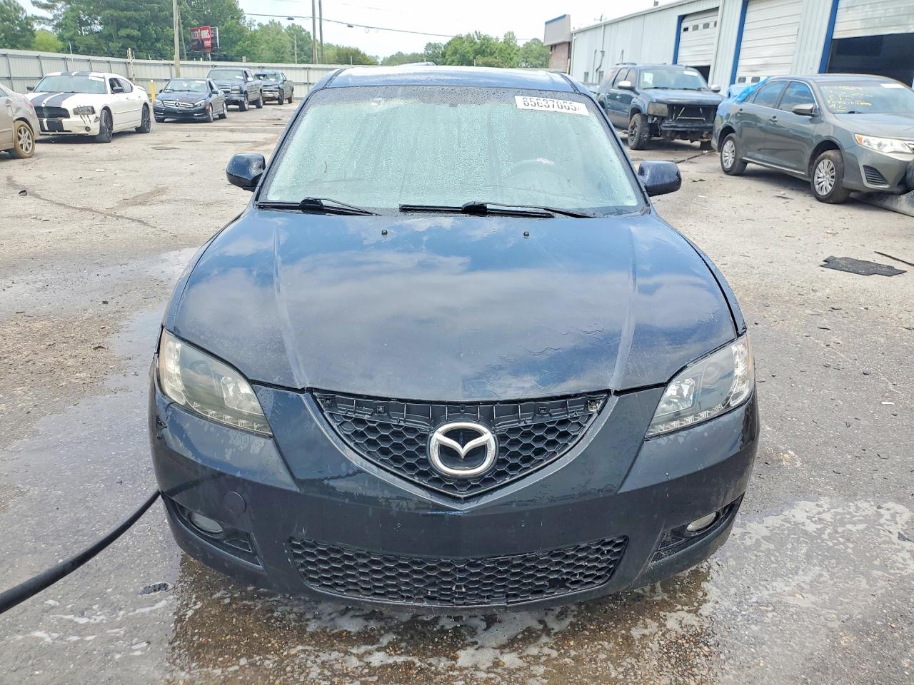 2008 Mazda 3 I Blue vin: JM1BK12F981841069