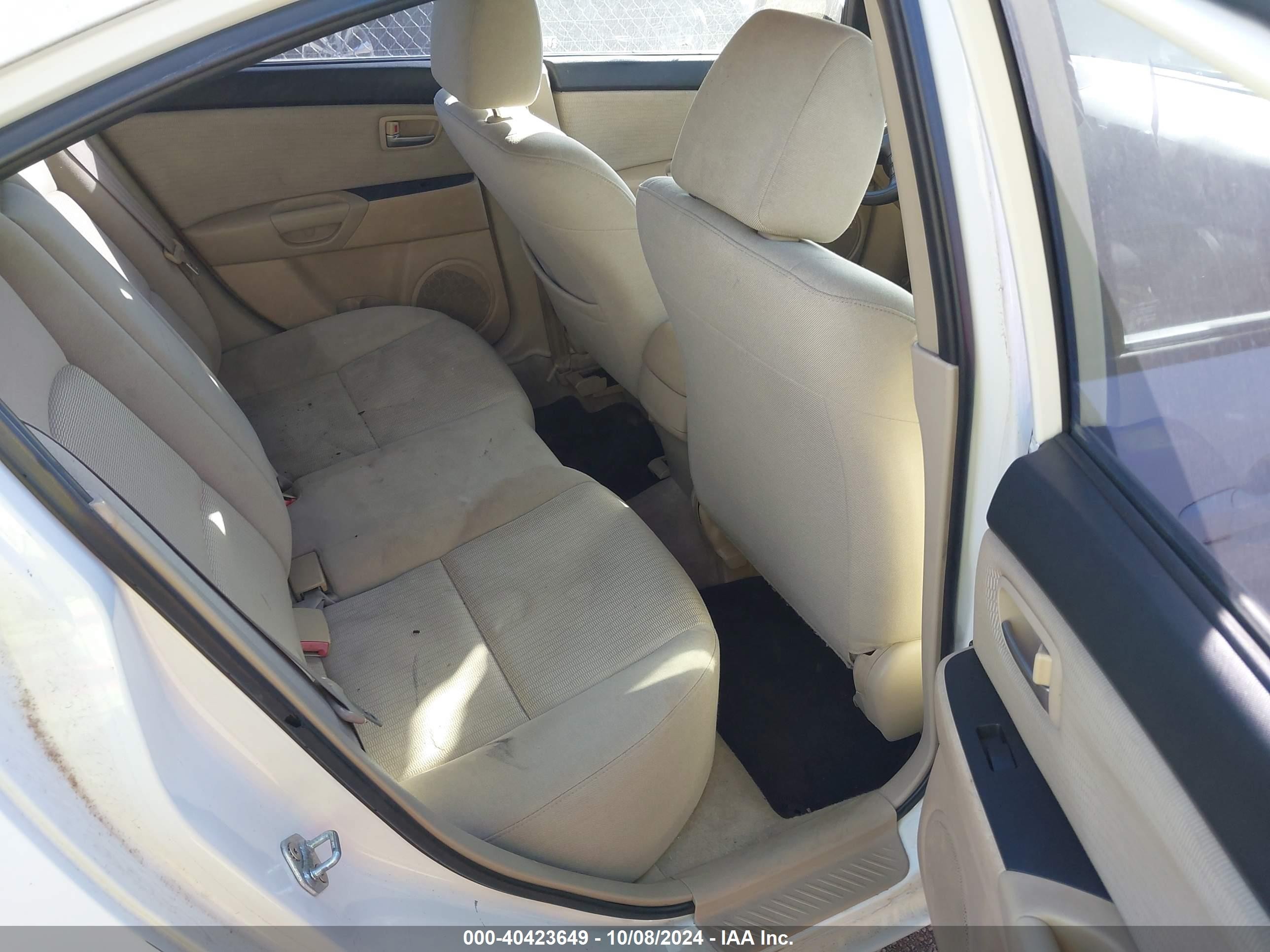 2007 Mazda Mazda3 I Белый vin: JM1BK12FX71641851