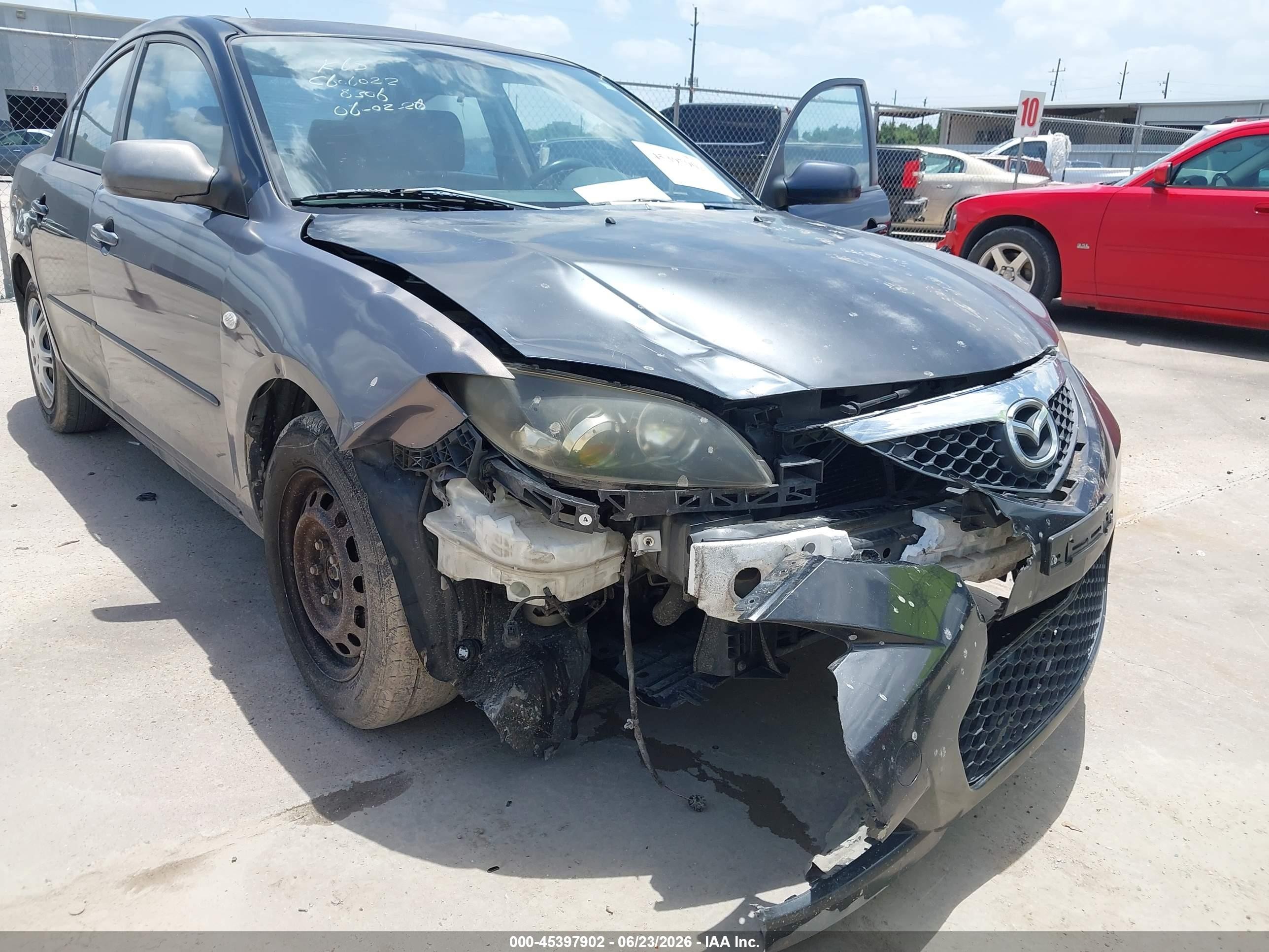 2008 Mazda Mazda3 I Sport Black vin: JM1BK12FX81138306