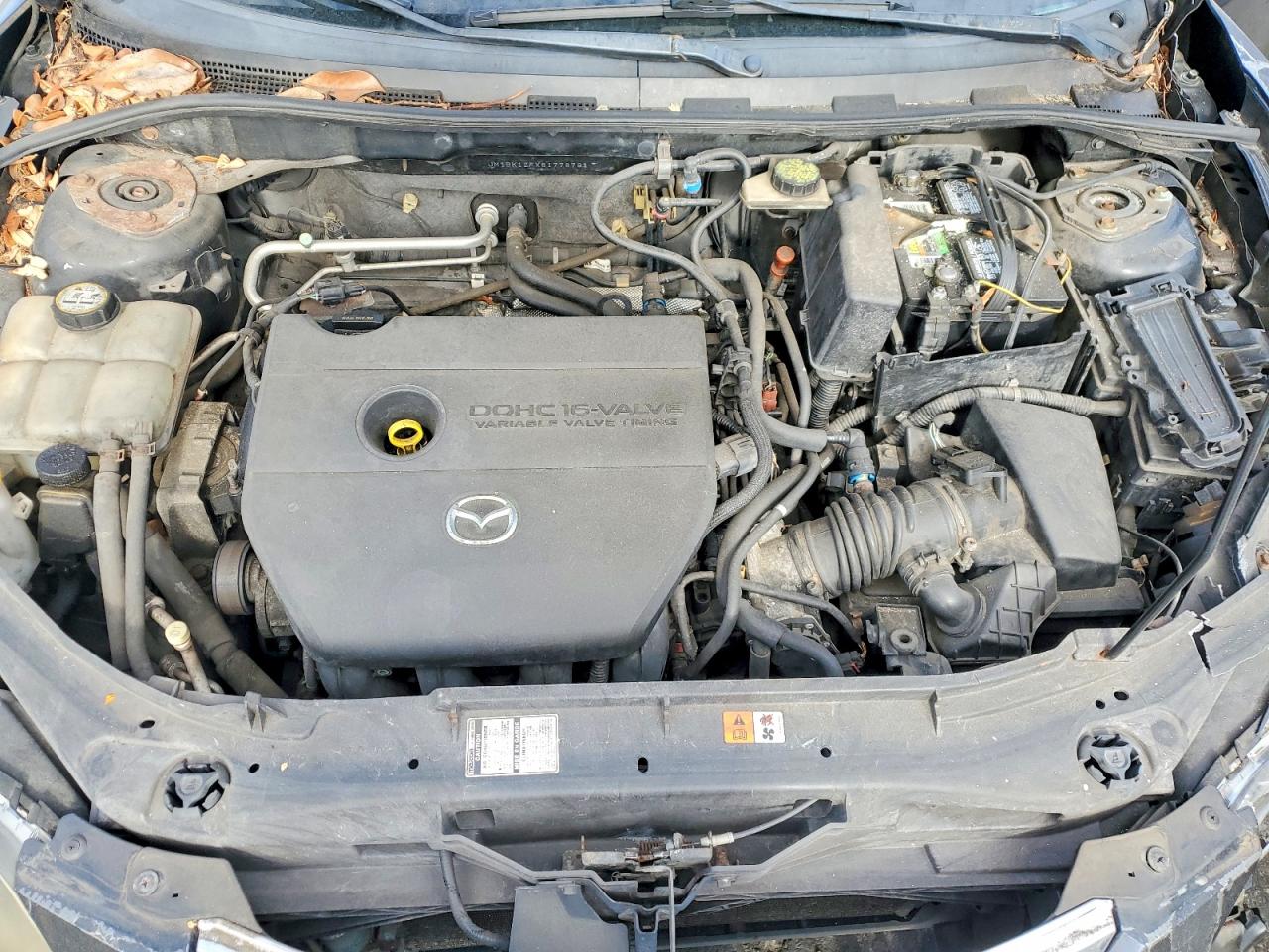 2008 Mazda 3 I Серый vin: JM1BK12FX81778791