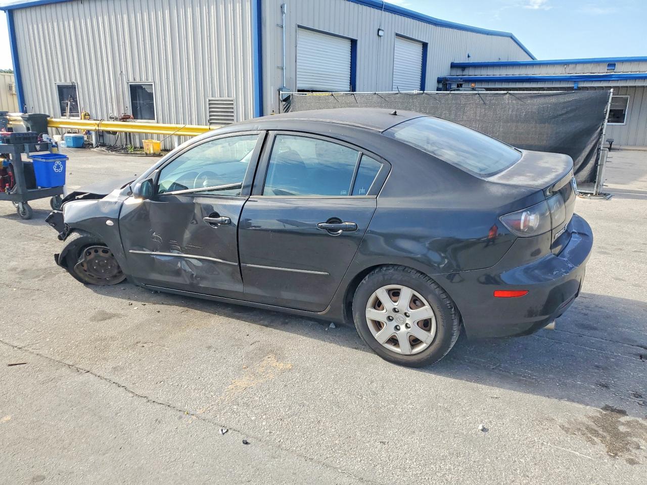 2008 Mazda 3 I Серый vin: JM1BK12FX81778791