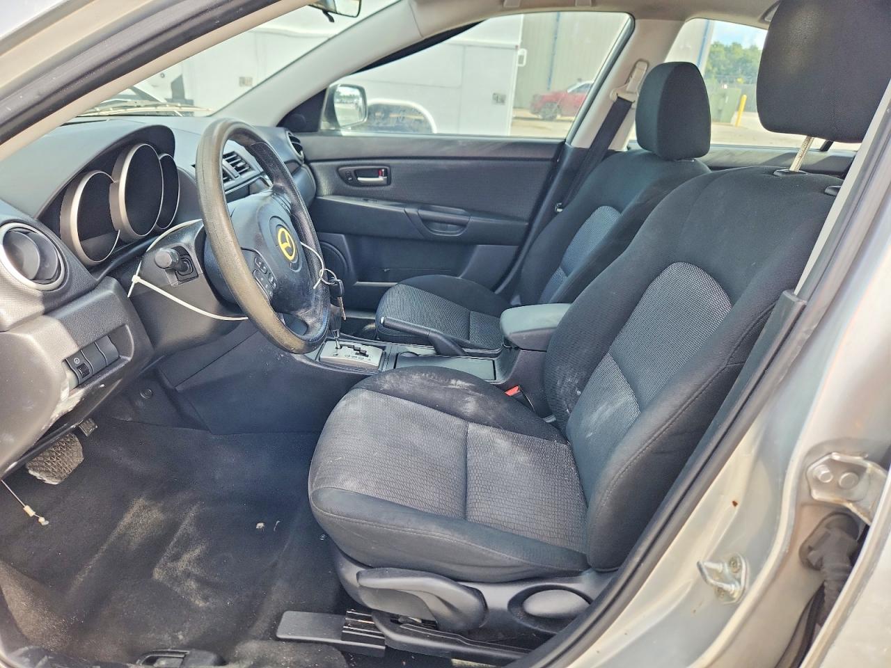 2008 Mazda 3 I Silver vin: JM1BK12FX81861556
