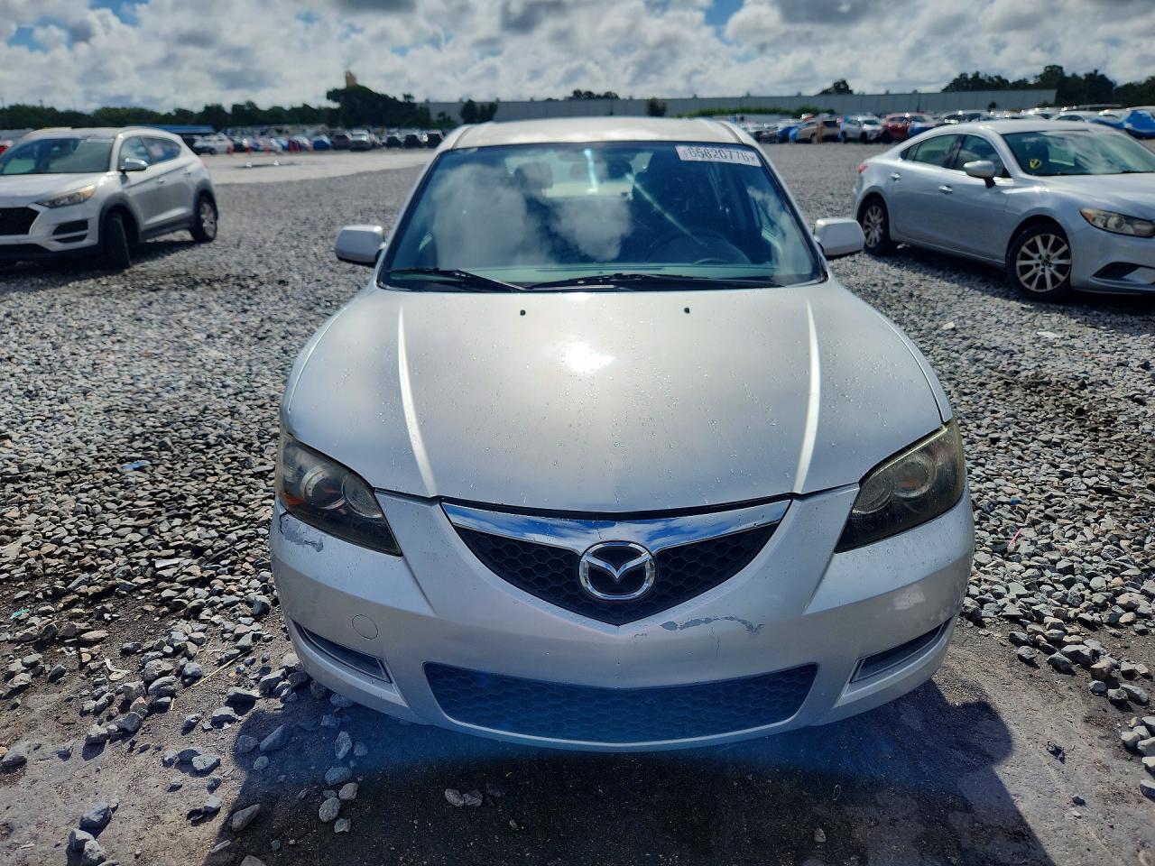 2008 Mazda 3 I Silver vin: JM1BK12FX81861556