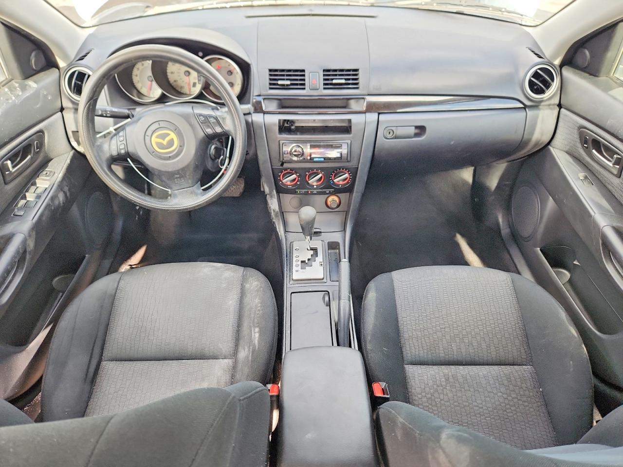 2008 Mazda 3 I Silver vin: JM1BK12FX81861556