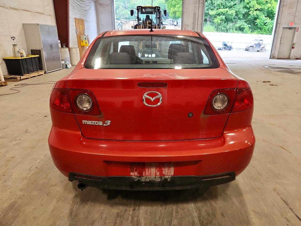 2006 Mazda 3 I Red vin: JM1BK12G261471900