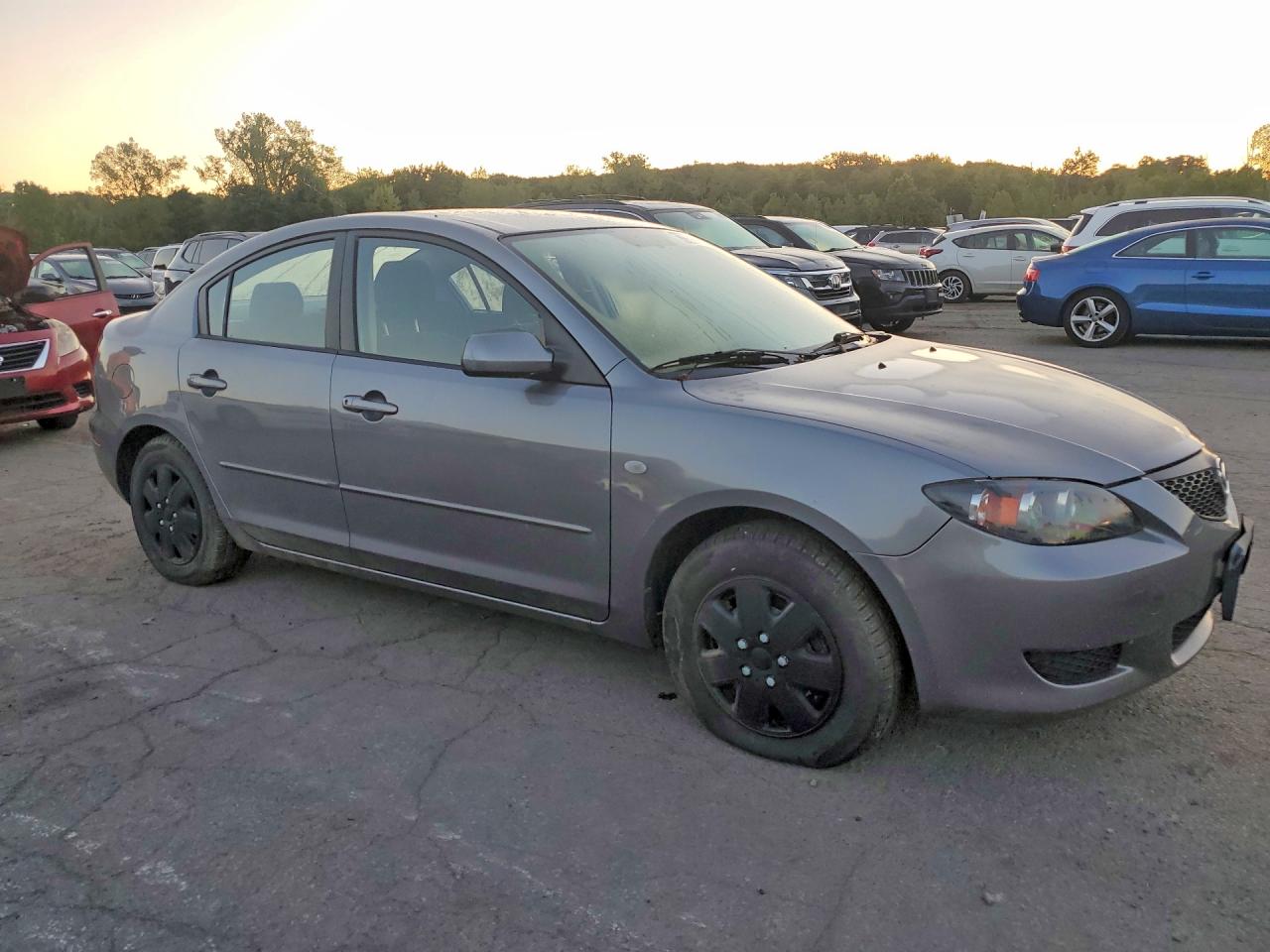 2006 Mazda 3 I Серый vin: JM1BK12G261481326