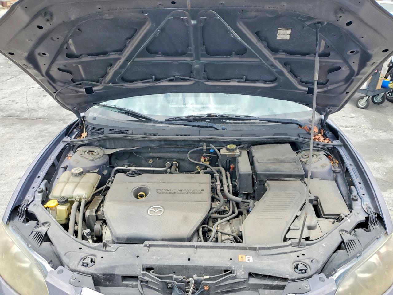2008 Mazda 3 I Gray vin: JM1BK12G281175424