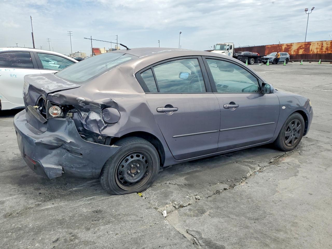 2008 Mazda 3 I Gray vin: JM1BK12G281175424