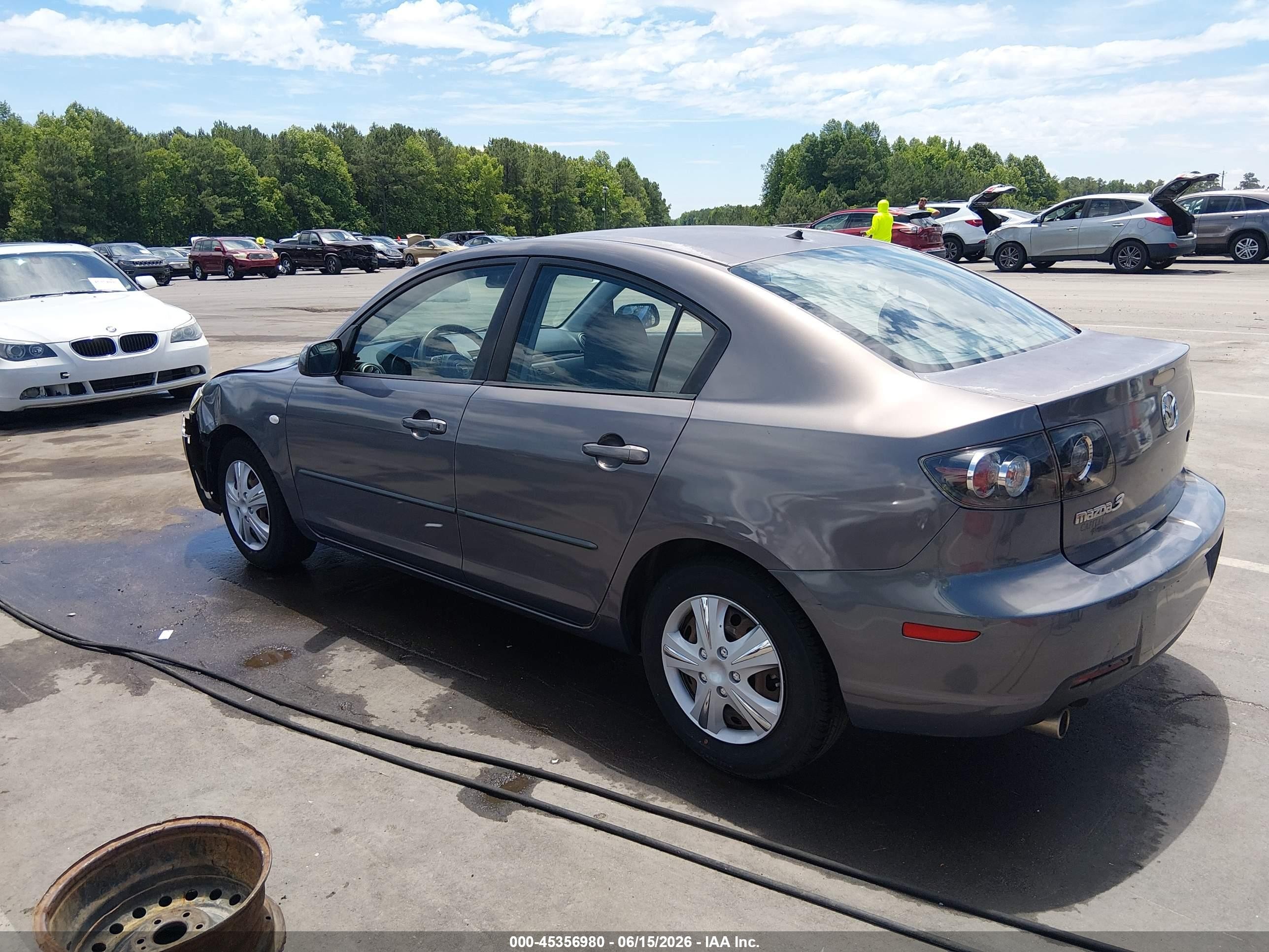2008 Mazda Mazda3 I Sport Silver vin: JM1BK12G281859454