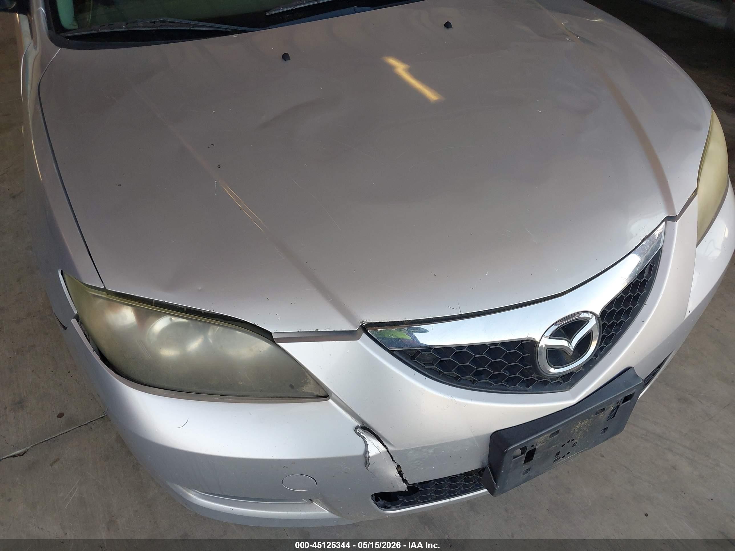 2007 Mazda Mazda3 I Sport Silver vin: JM1BK12G371719086