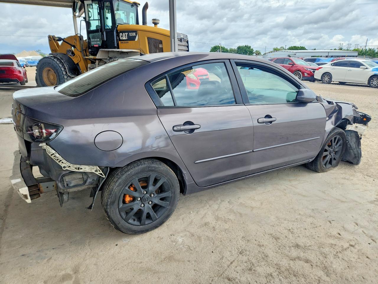 2008 Mazda 3 I Серебряный vin: JM1BK12G381826494
