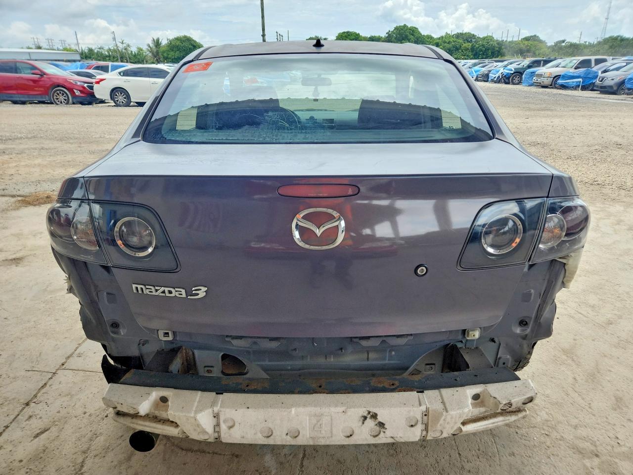 2008 Mazda 3 I Серебряный vin: JM1BK12G381826494