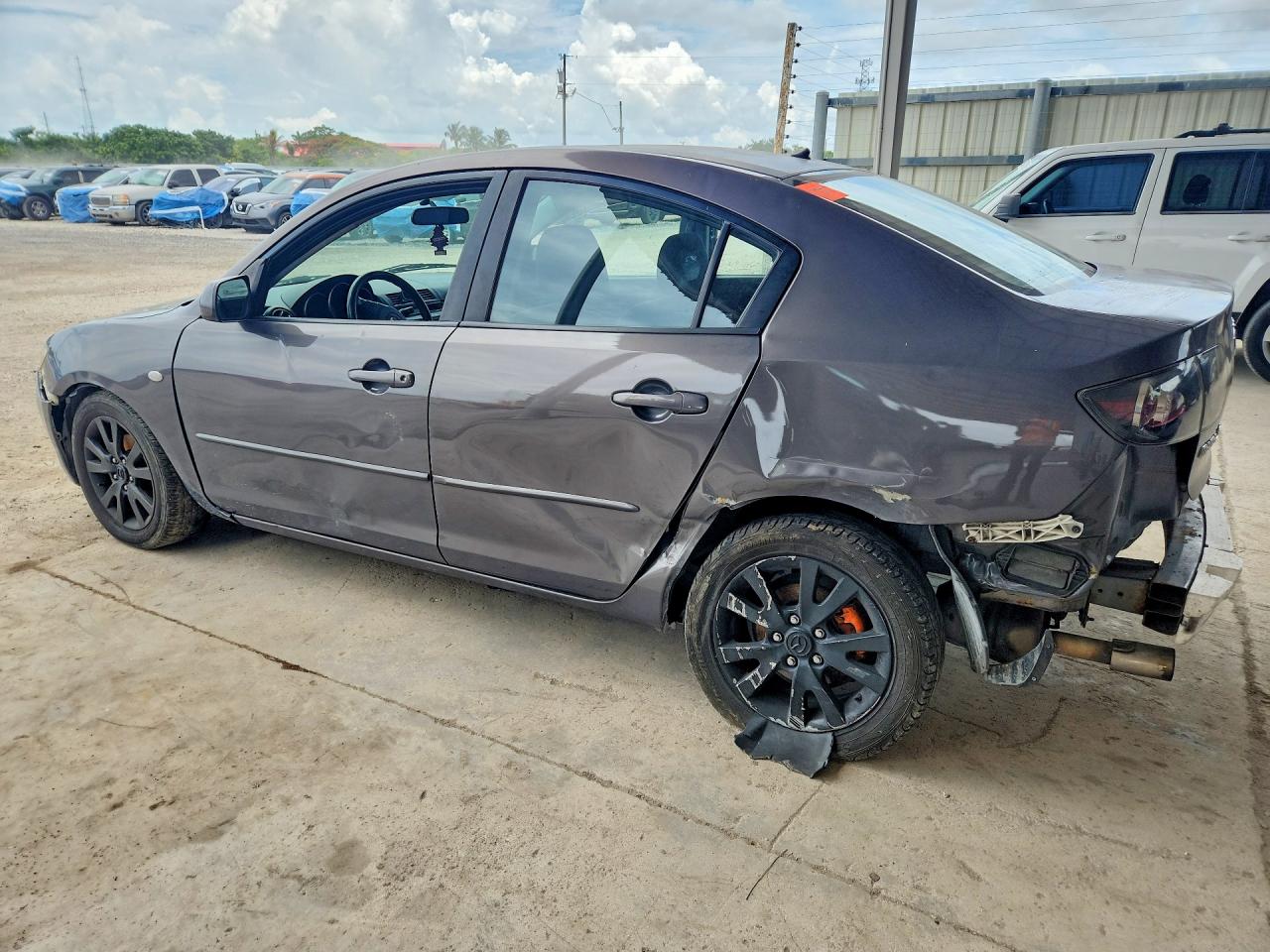 2008 Mazda 3 I Серебряный vin: JM1BK12G381826494