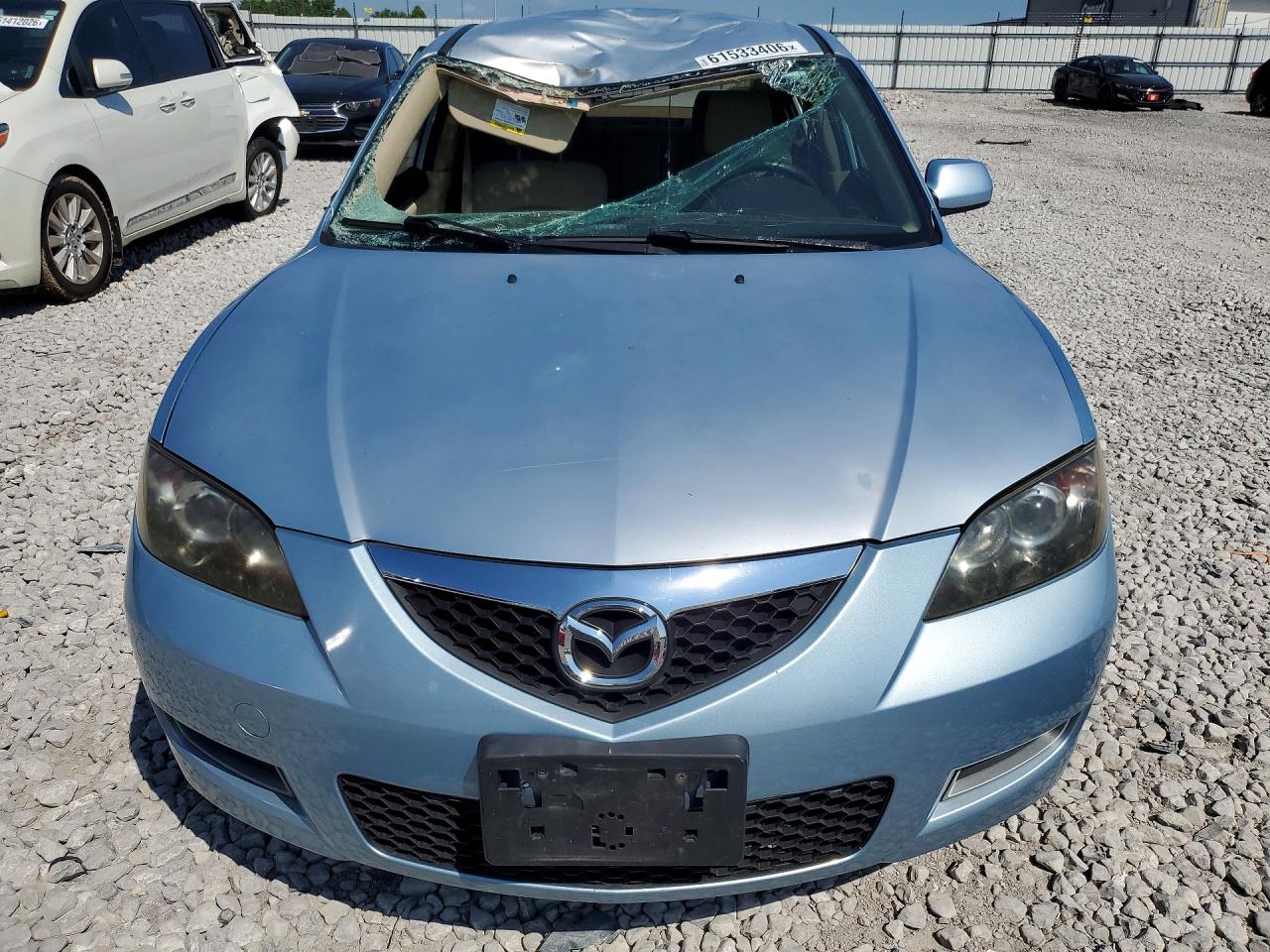 2008 Mazda 3 I Синий vin: JM1BK12G381832330